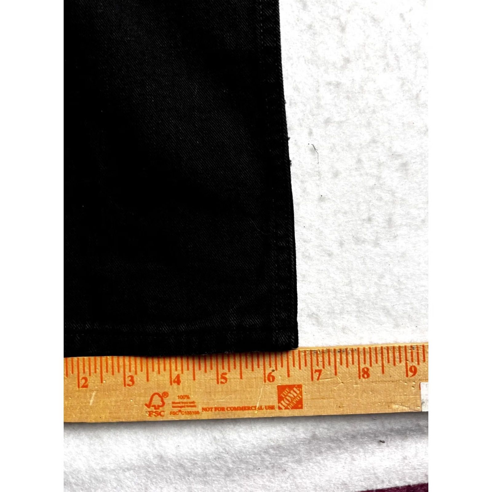 Vintage Free World Night Train Jeans Mens 28 Fit (29x27) Black Regular Straight Pockets Size US 28 / EU 44 - 7 Thumbnail