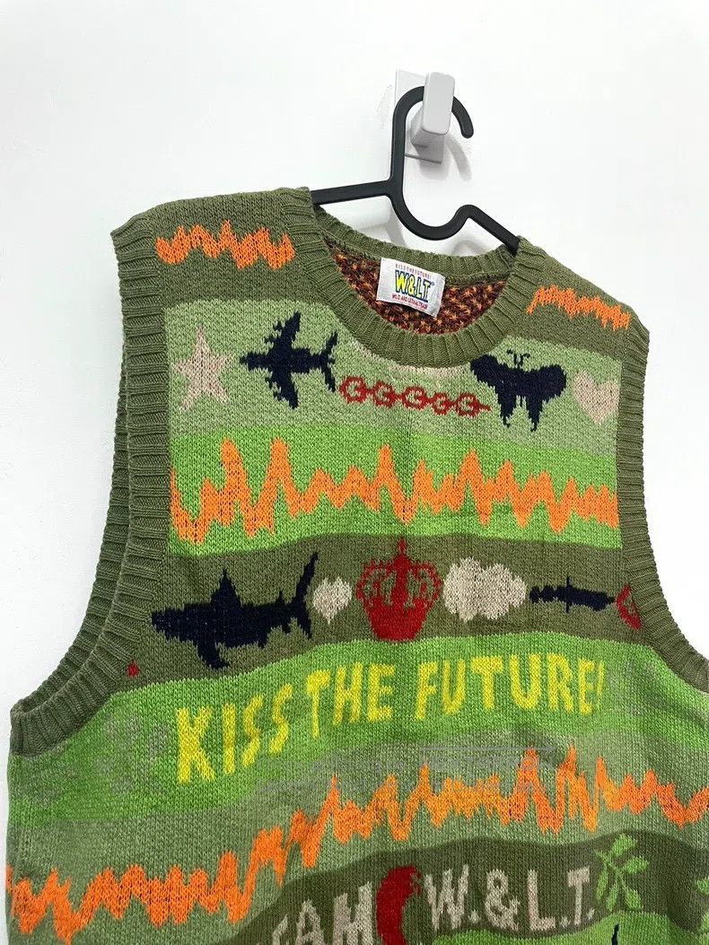 Walter Van Beirendonck Walter Van Beirendonck W&LT early sweater vest Size US XL / EU 56 / 4 - 2 Thumbnail