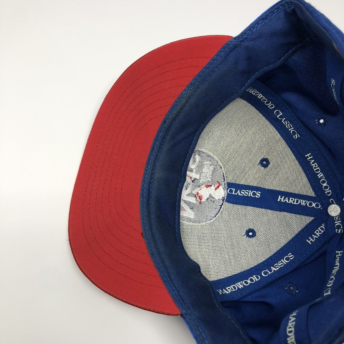 NBA Hardwood Classics New Jersey Nets Fitted Hat 7 3/8 Size ONE SIZE - 10 Thumbnail