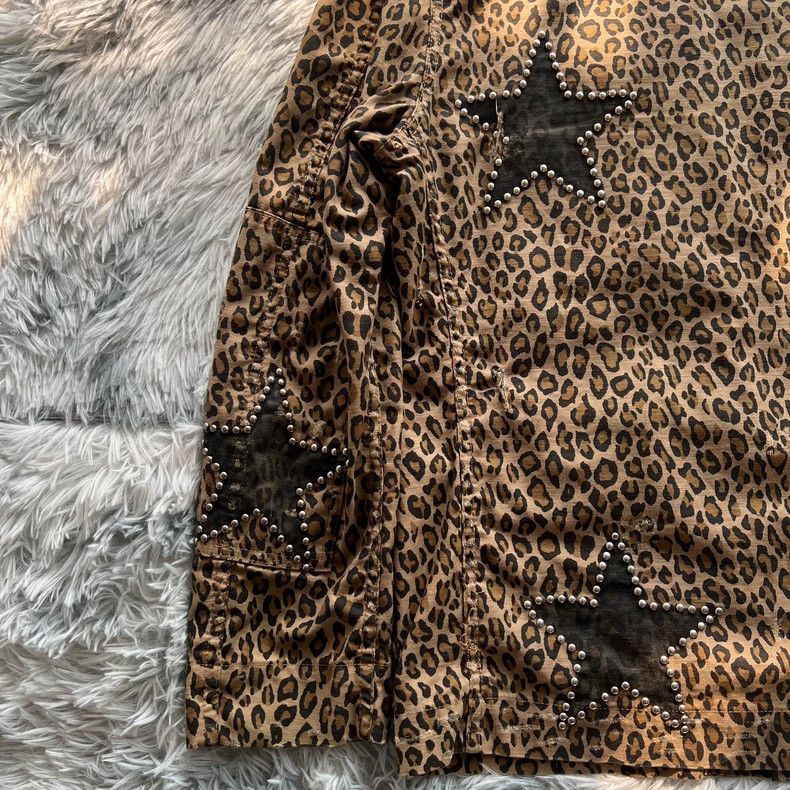 Amiri Amiri 17ss leopard willow nail four-pocket star shirt 2501- Size US M / EU 48-50 / 2 - 6 Thumbnail