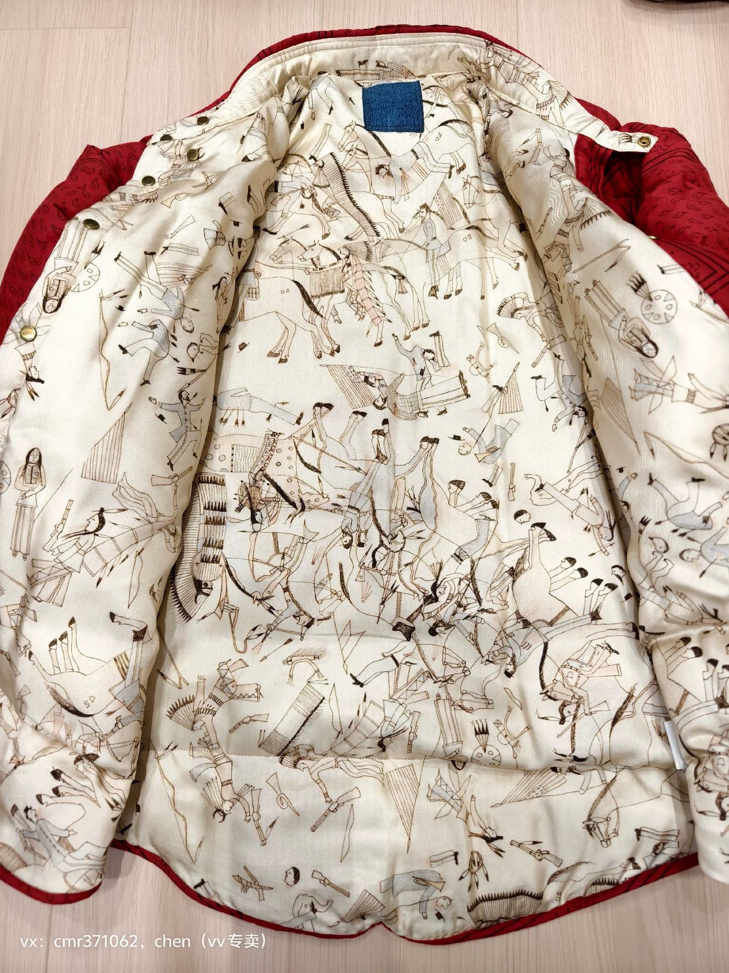 Visvim visvim 20 ICT Kerchief Down Jkt Red 3 Oversized 95 New Size US L / EU 52-54 / 3 - 5 Thumbnail