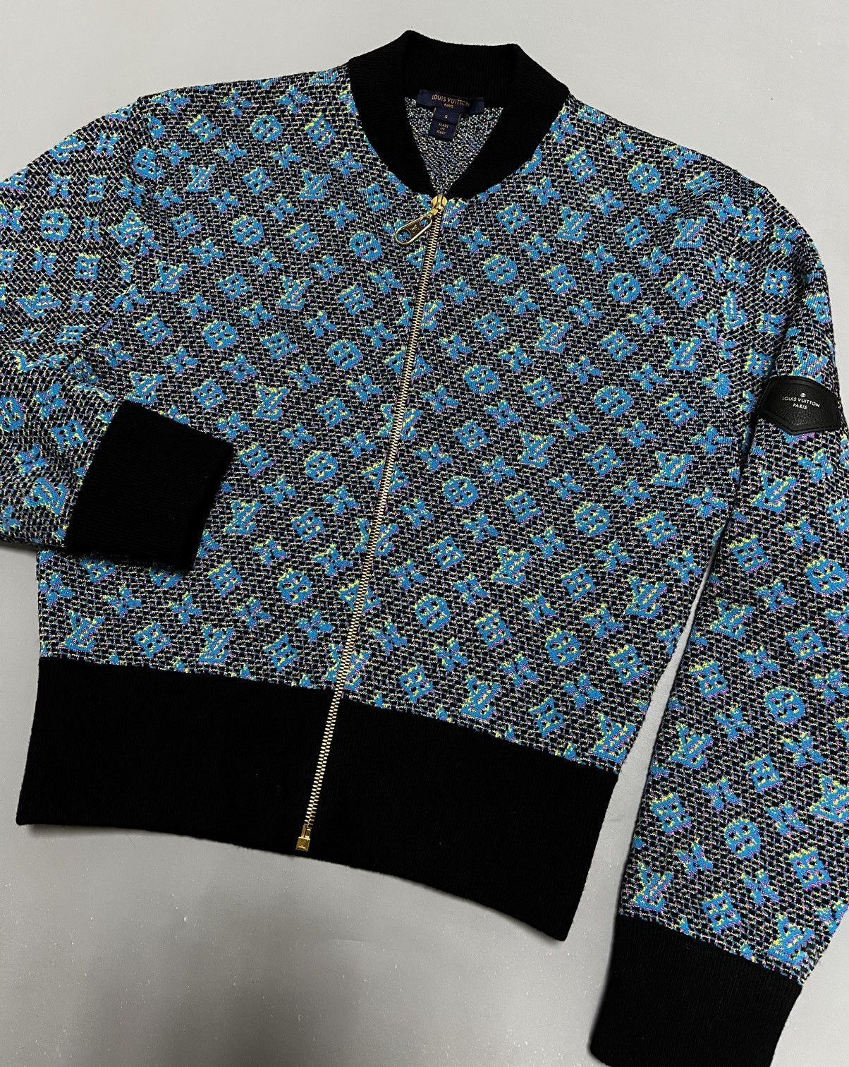 Louis Vuitton Louis Vuitton Monogram Bomber Knit Jacket sweater Size S / US 4 / IT 40 - 10 Thumbnail