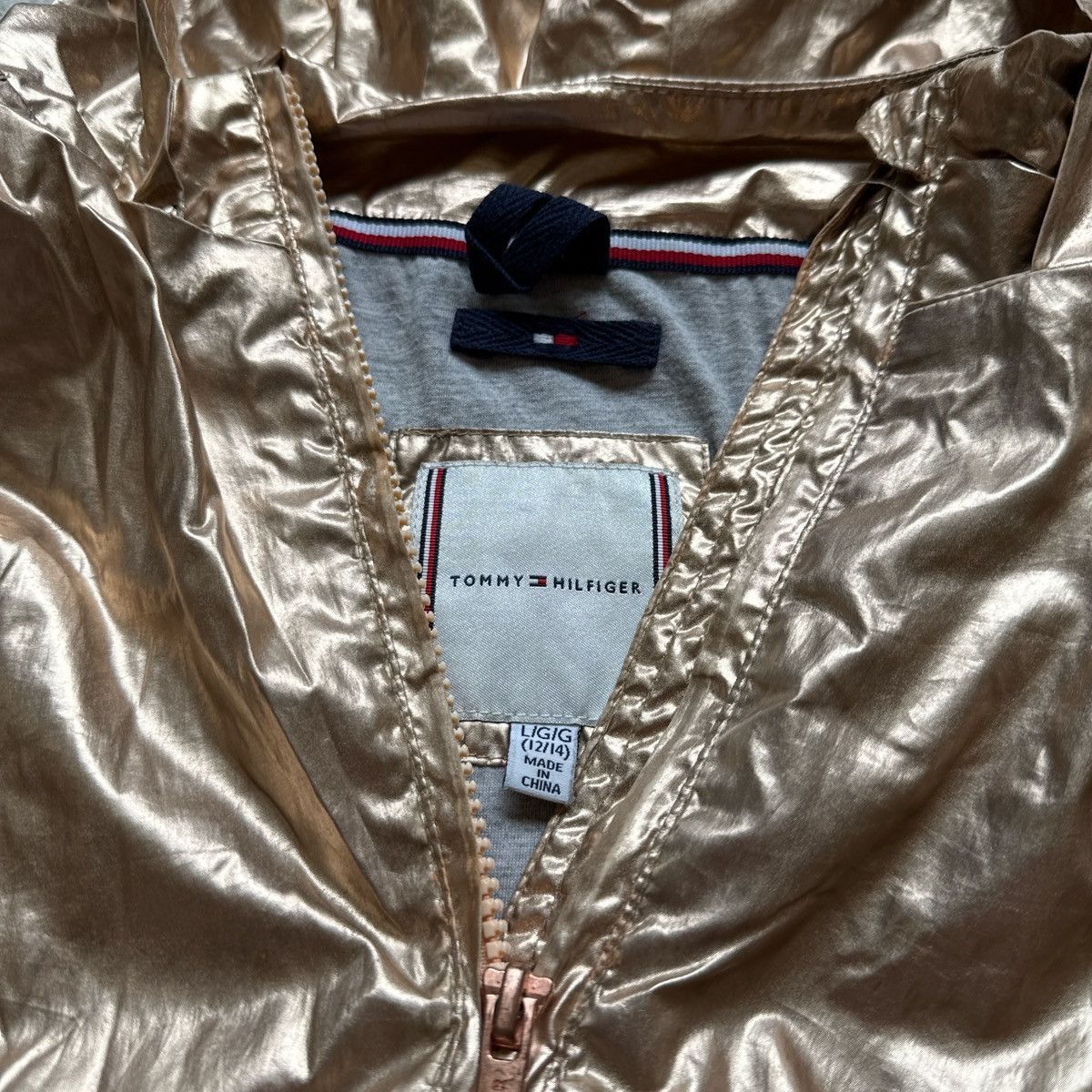 Tommy Hilfiger Tommy Hilfiger Girls Lined Windbreaker Jacket Size ONE SIZE - 2 Thumbnail