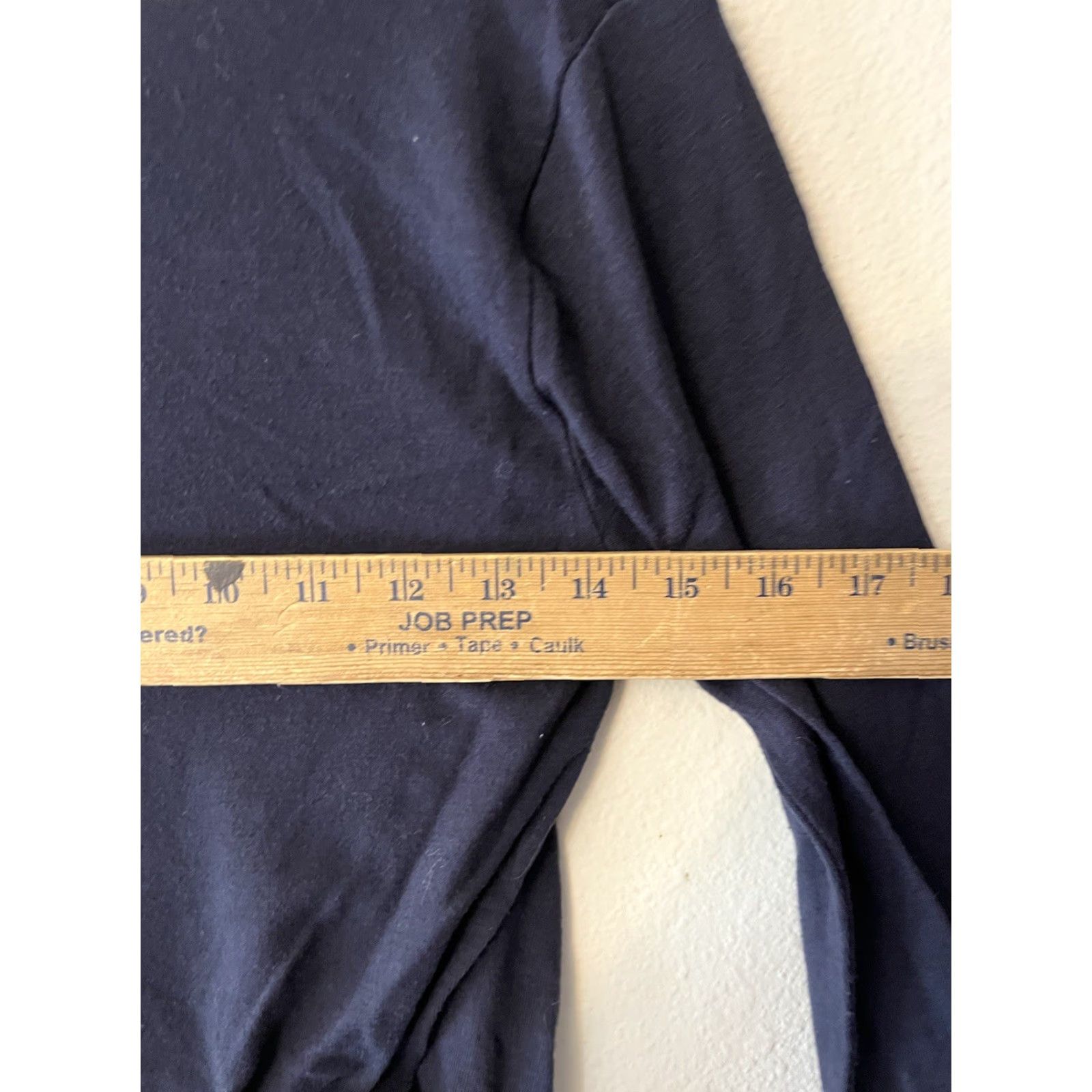 Ann Taylor Ann Taylor Blouse XS Navy Blue Long Sleeve V-Neck Pullover Shirt Womens Size XS / US 0-2 / IT 36-38 - 5 Thumbnail