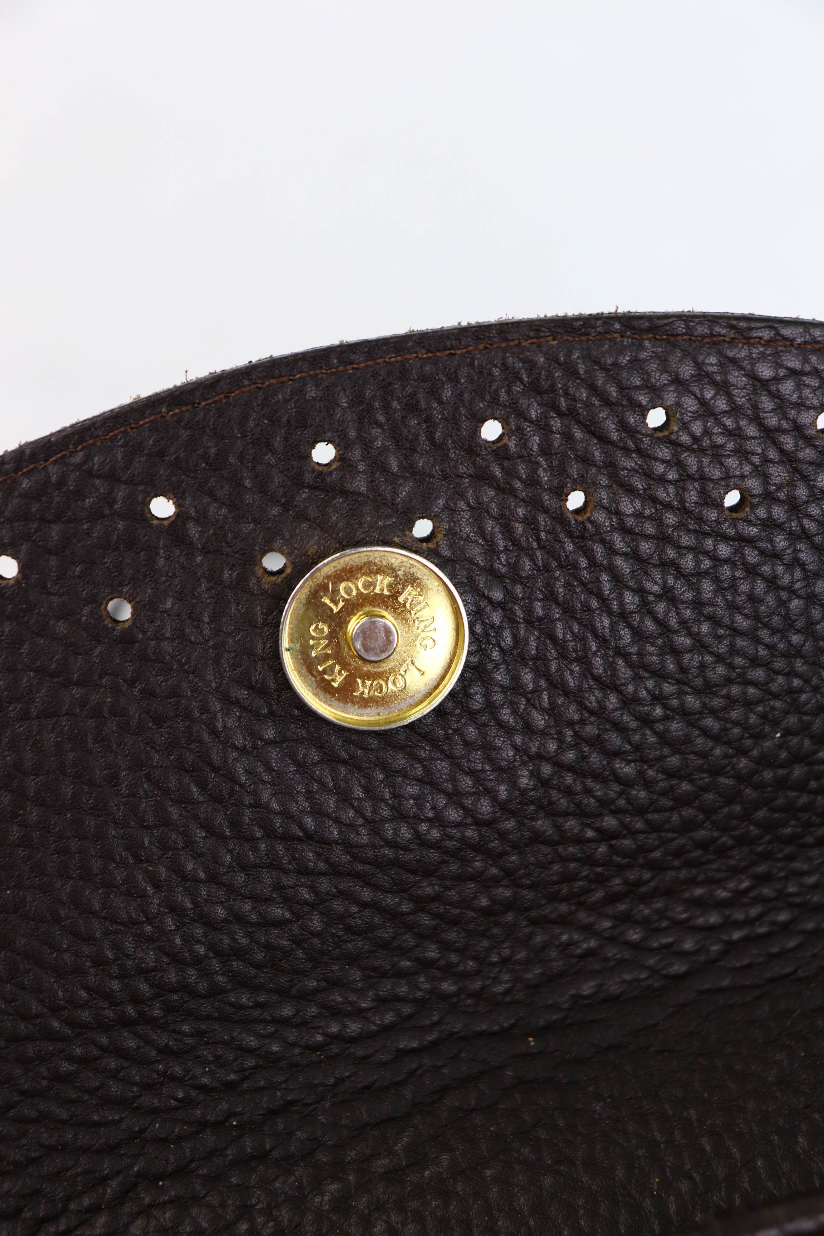 Delvaux Delvaux Brown Grained Leather Handmade Artisan Shoulder Bag Size ONE SIZE - 16 Thumbnail
