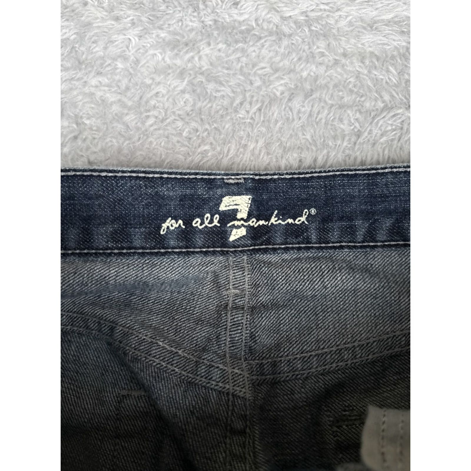 7 For All Mankind VINTAGE 7 For All Mankind Womens Jeans Bootcut Cotton Blend Blue 2000s Size 30 Women Size 30" / US 8 / IT 44 - 6 Thumbnail