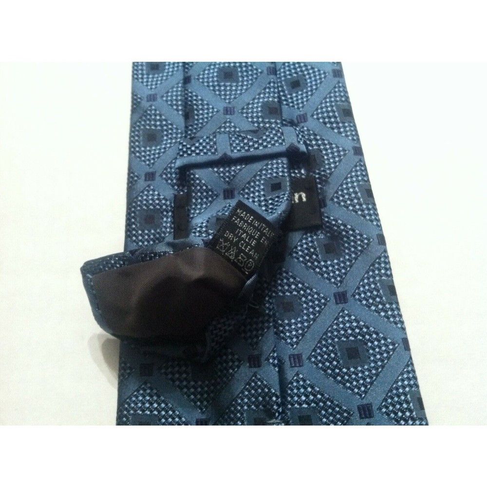 Pierre Cardin PIERRE CARDIN MENS BLUE 100%SILK TIE WIDTH: 3 3/4" Size ONE SIZE - 3 Thumbnail