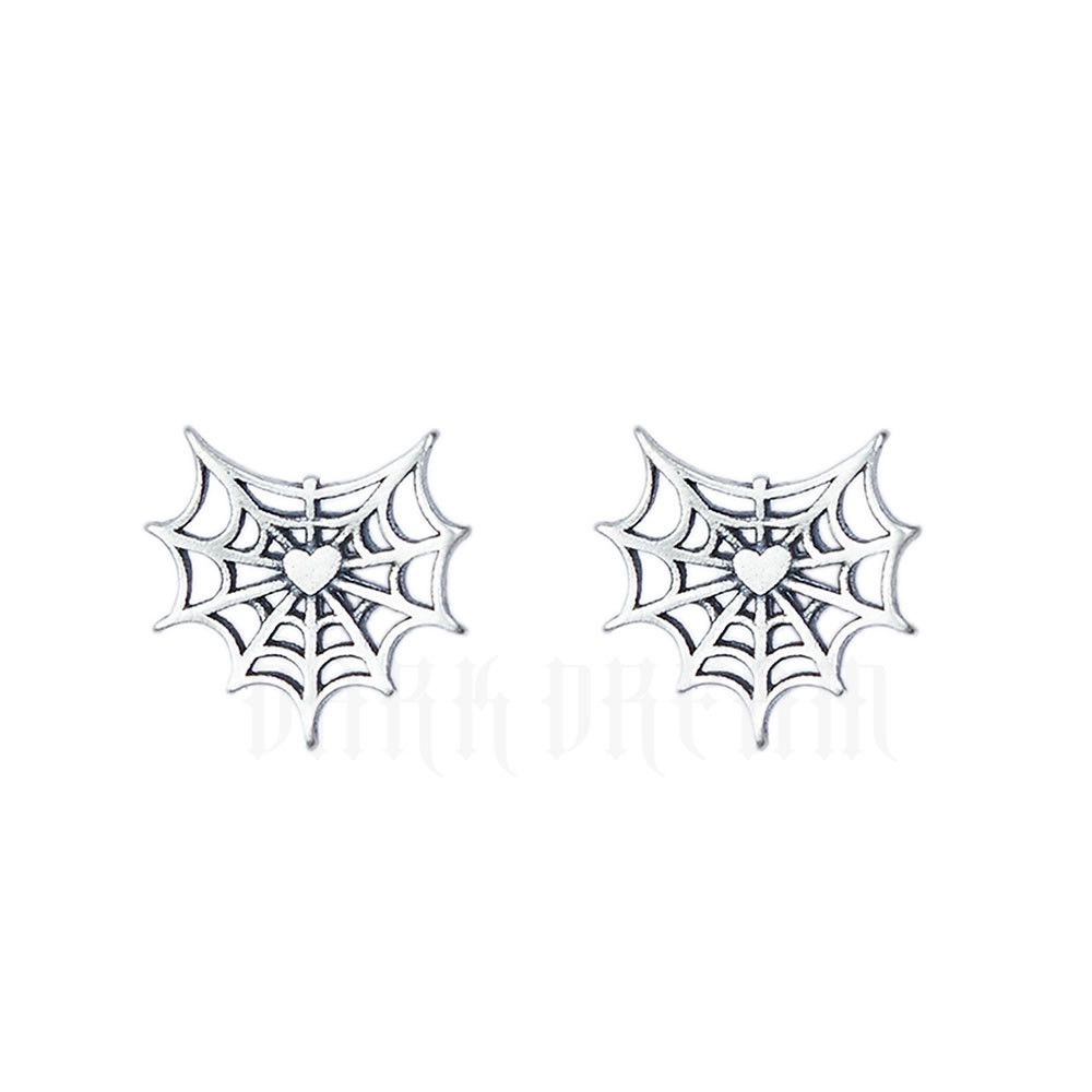 Jewelry Spider Future Earrings One Pairs Chrome Jewelry Size ONE SIZE - 5 Thumbnail