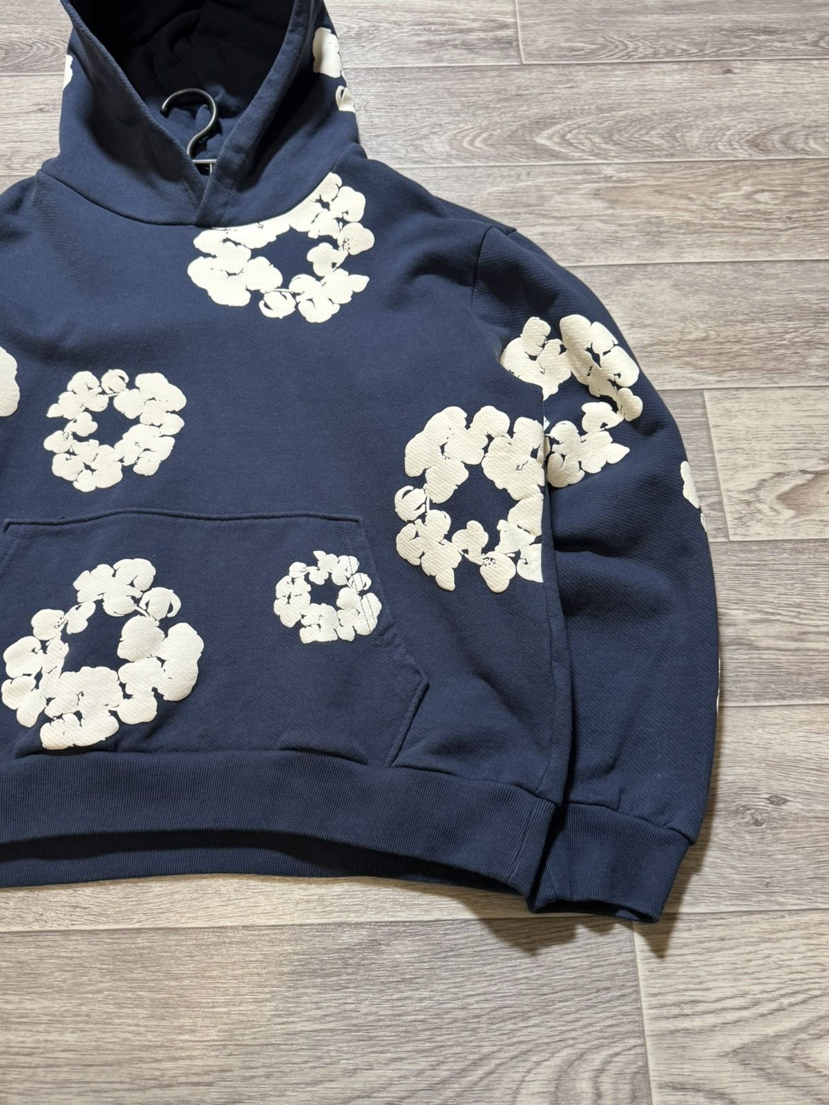 Japanese Brand Denim tears Blue hoodie Size US M / EU 48-50 / 2 - 3 Thumbnail