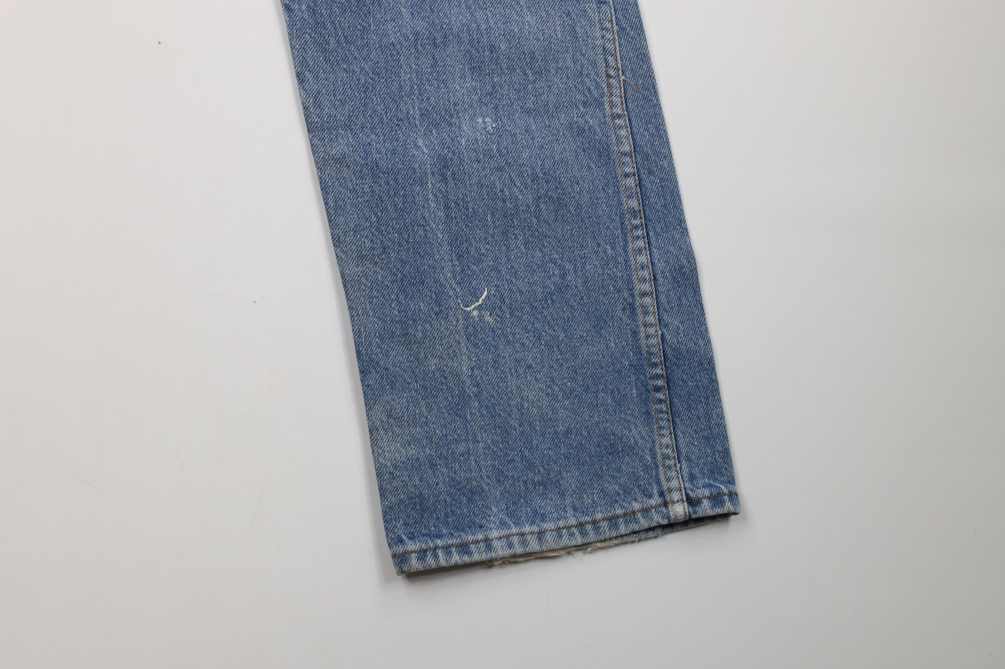 Vintage Vintage 70s Streetwear Flared Wide Leg Bootcut Jeans USA Size US 34 / EU 50 - 7 Thumbnail