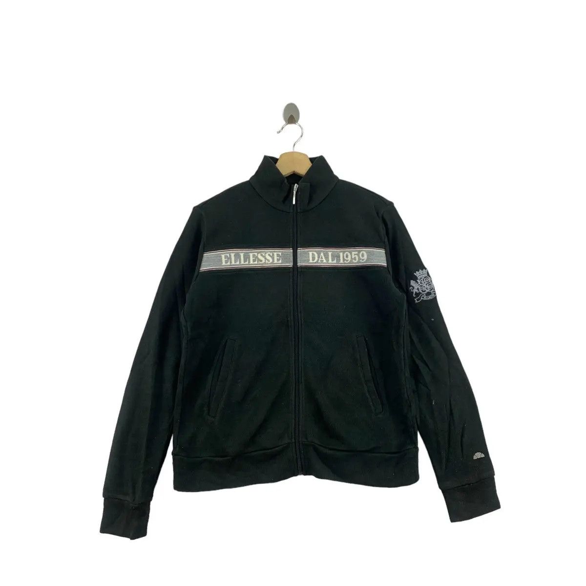 Vintage ELLESSE PERUGIA ITALIA Dal1959 Zipper