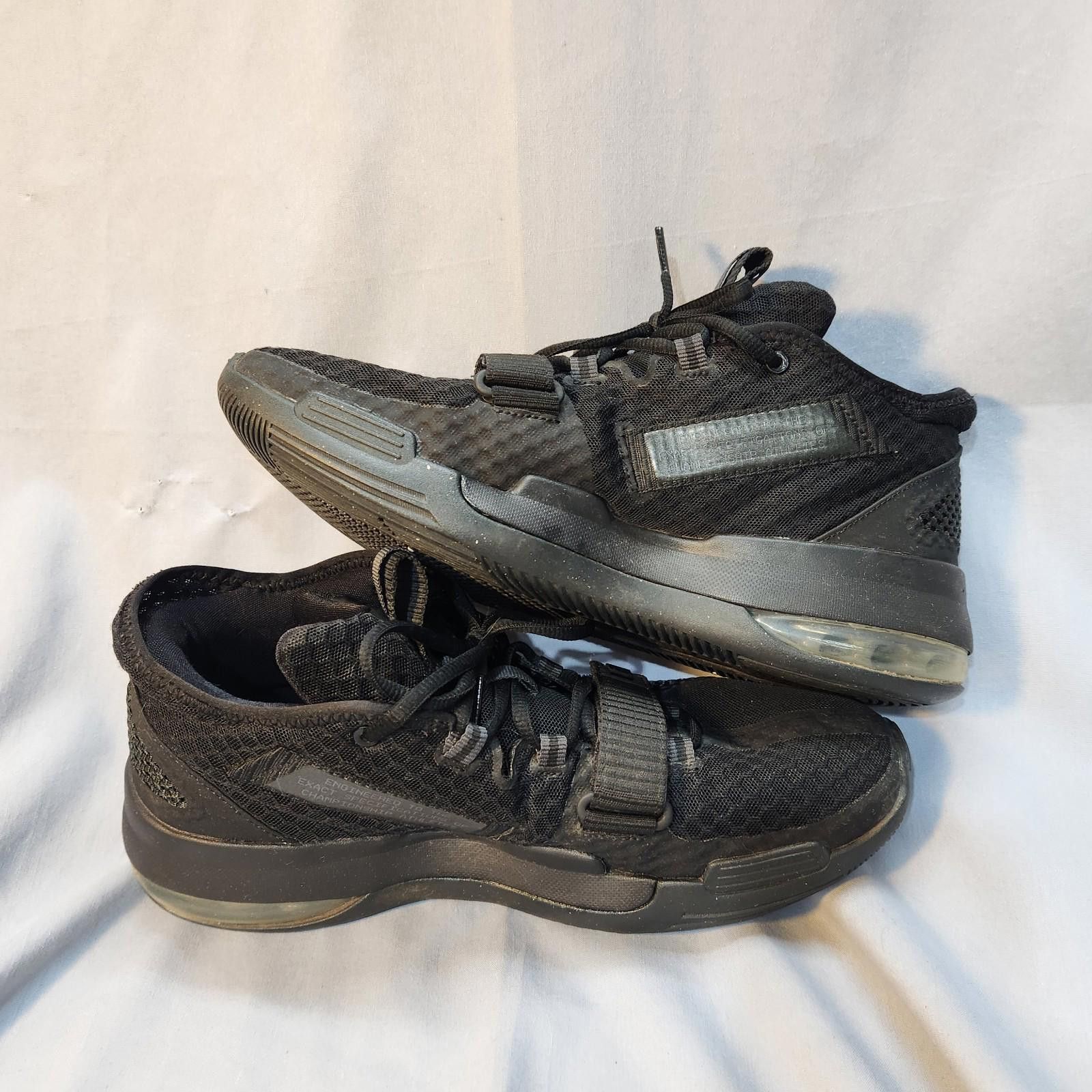 Nike Size 11.5 - Nike Air Force Max Low Black 315371-407 Size US 11.5 / EU 44-45 - 9 Thumbnail