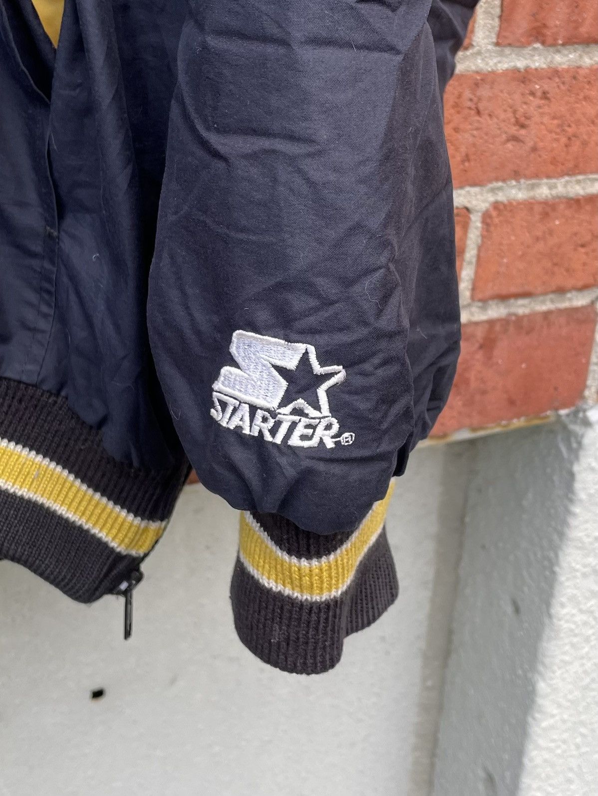 Starter Vintage 90s Pittsburgh Steelers Starter Jacket Puffer NFL Size US XL / EU 56 / 4 - 3 Thumbnail