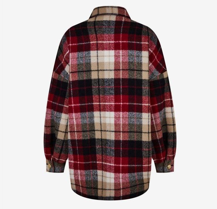 Celine CHECK OVERSIZED OVER SHIRT Size XS / US 0-2 / IT 36-38 - 2 Thumbnail