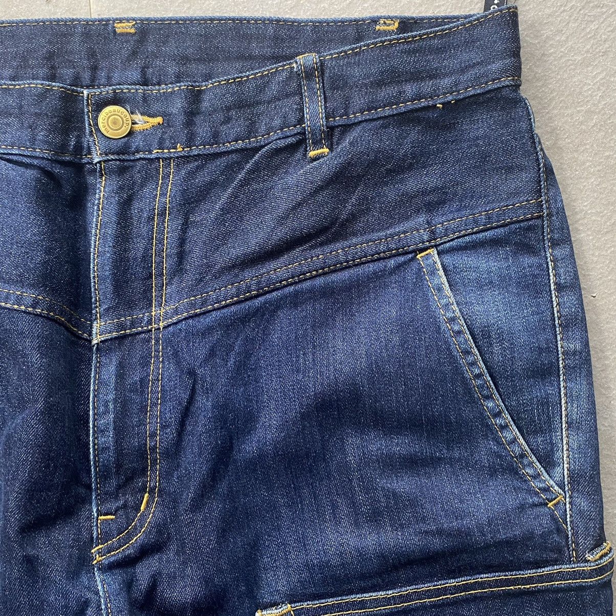 Japanese Brand × mercibeaucoup Mercibeacoup drop crotch jeans high waist ankle tapered Size US 32 / EU 48 - 3 Thumbnail
