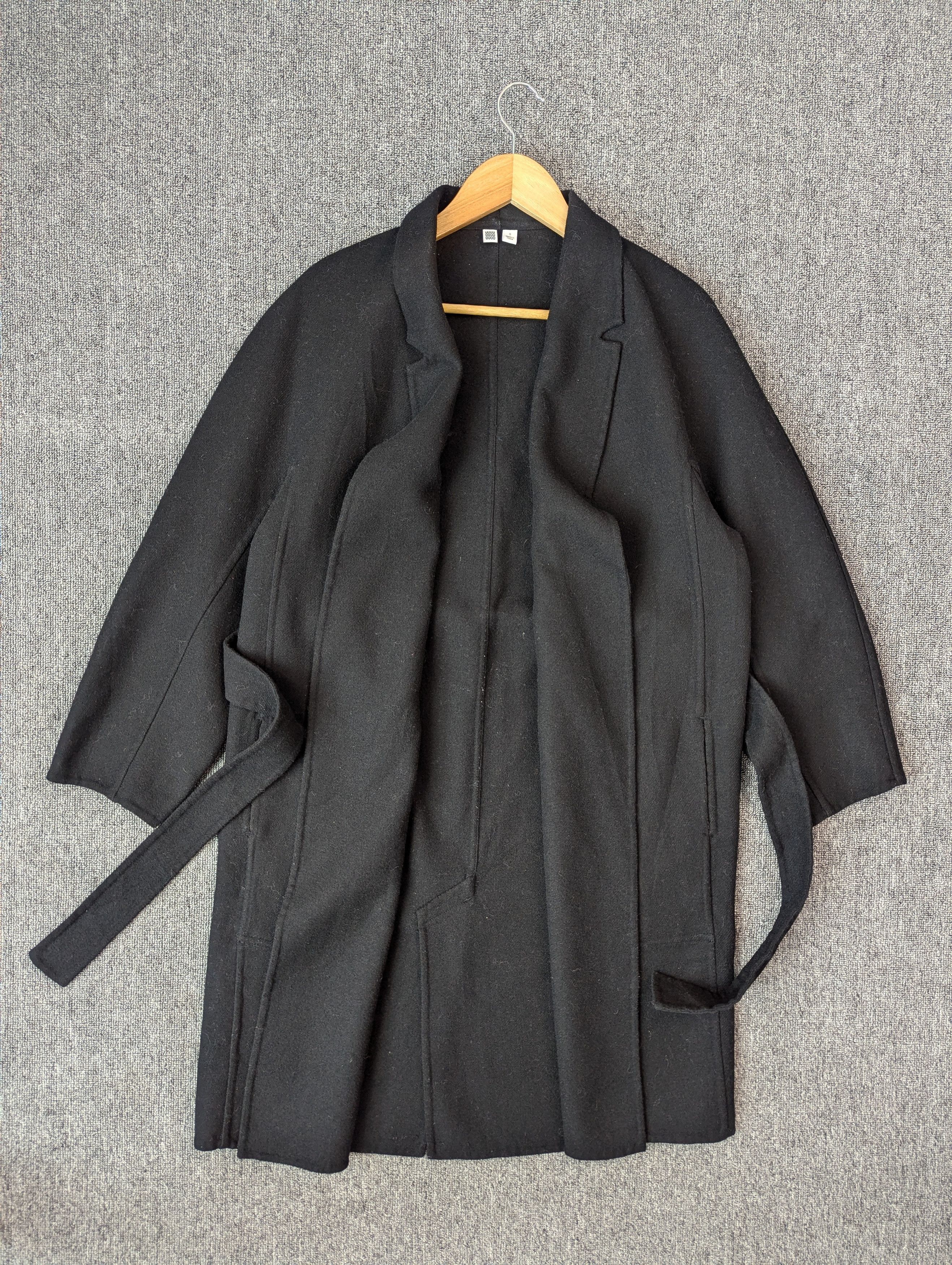 Lemaire × Undercover × Uniqlo Uniqlo X Lemaire Undercover Wool Long Coat With Belt Size S Size US S / EU 44-46 / 1 - 4 Thumbnail