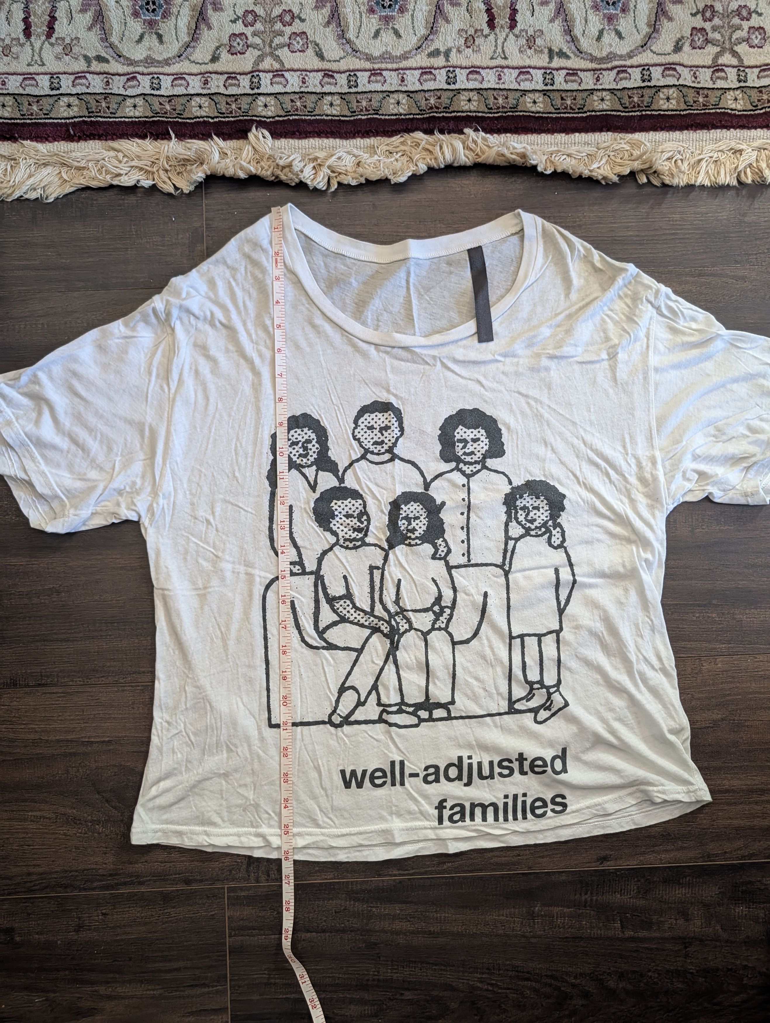 Enfants Riches Deprimes 1-OF-1 EARLY Well Adjusted Families graphic thin t-shirt Size US M / EU 48-50 / 2 - 13 Thumbnail