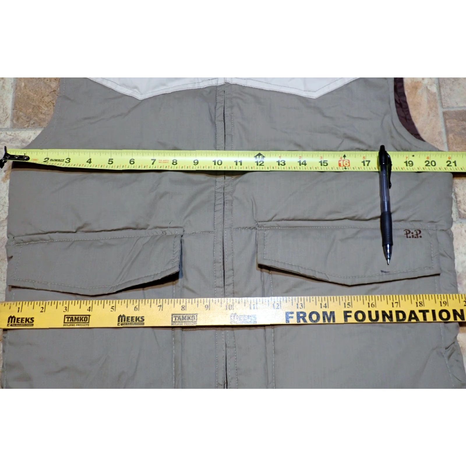 Vintage VINTAGE Ski Daddle Pack-In Vest Vest Mens Small Adult Small Brown Down Puffer Nylon 1980s Ski Retro Camping Hunting 90s Mens Size US S / EU 44-46 / 1 - 6 Thumbnail