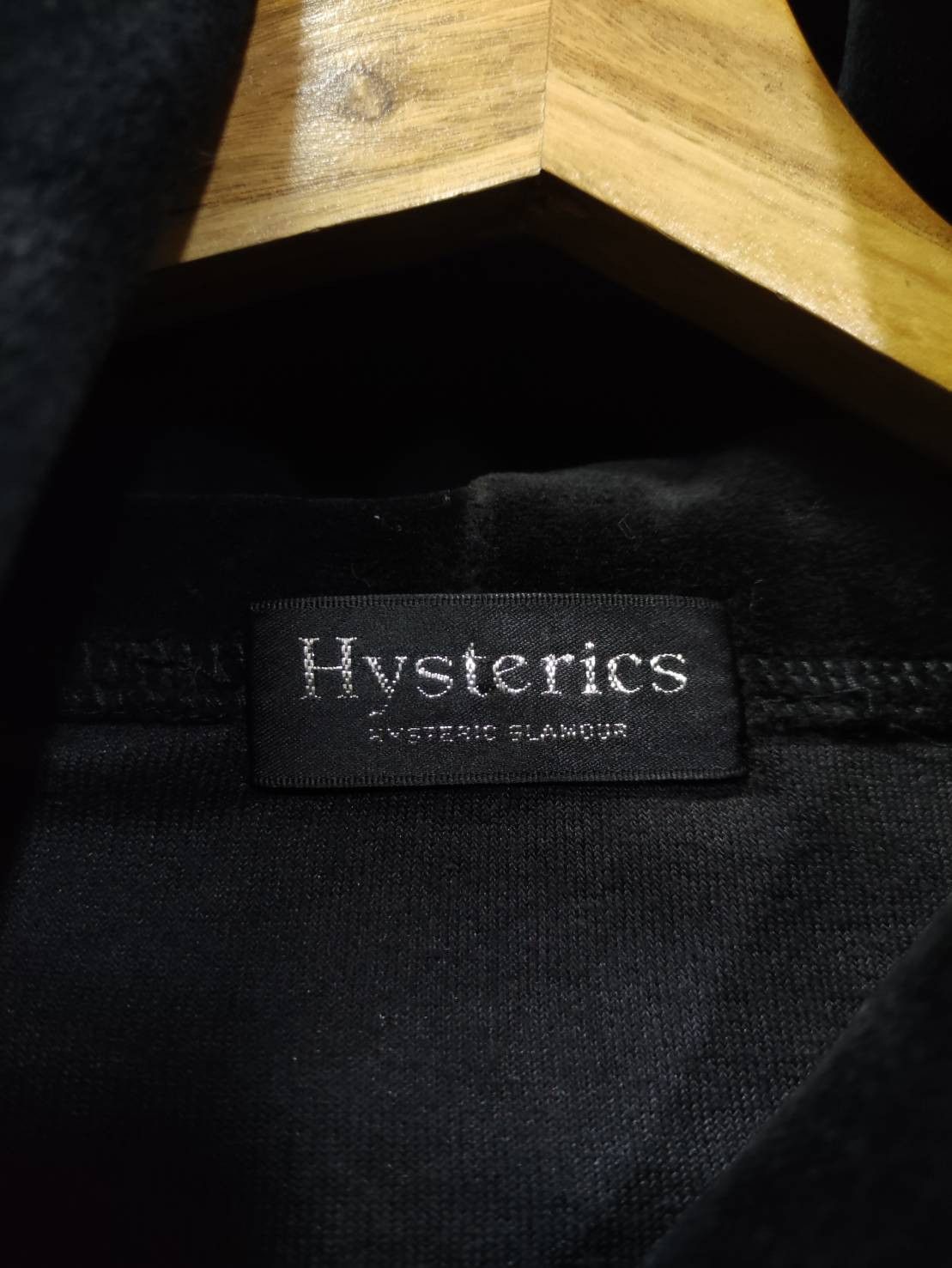 Hysteric Glamour Vtg 00's Hysteric Glamour " Detroit Forever " Velvet Hoodie Size US S / EU 44-46 / 1 - 6 Thumbnail