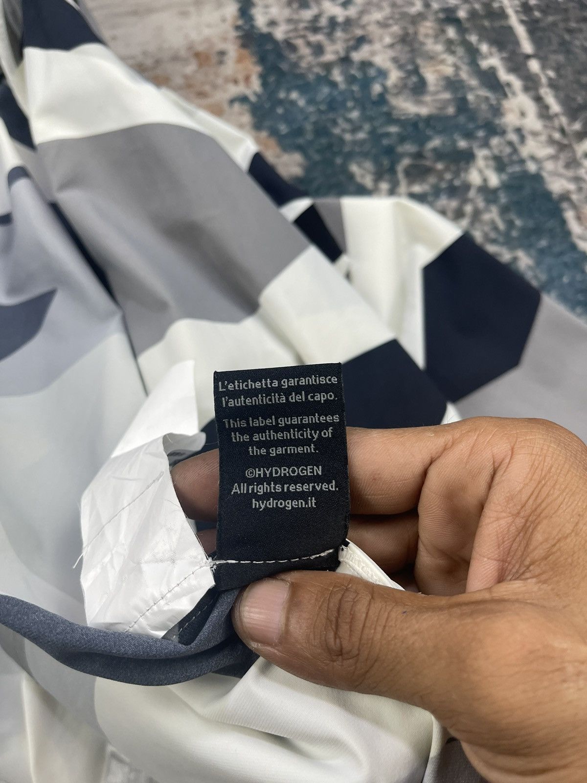 HYDROGEN HYDROGEN Geometric Camouflage Jacquard Tailored Jackets Size US S / EU 44-46 / 1 - 17 Thumbnail