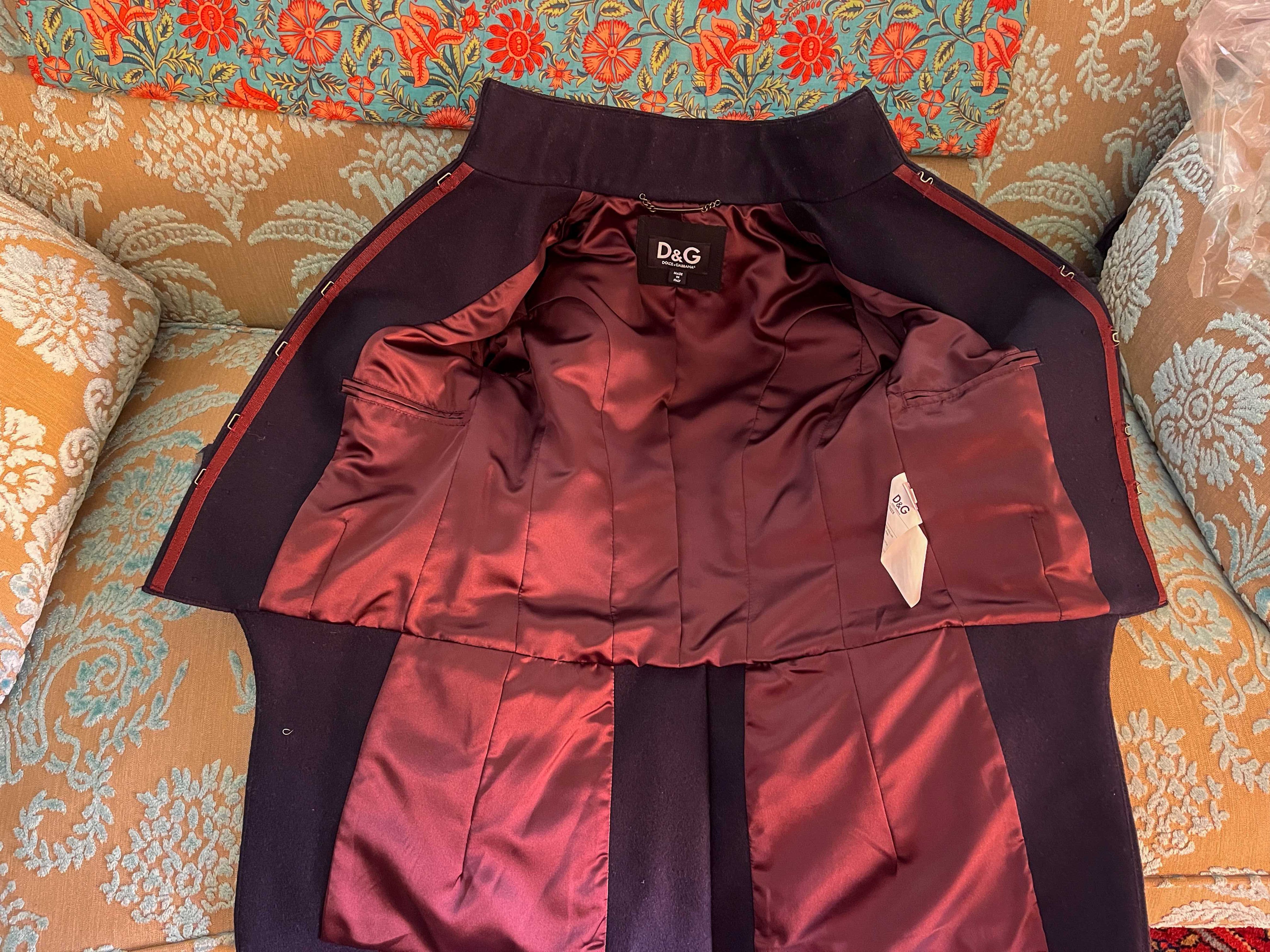 Dolce & Gabbana Military Jacket / D&G - Fall 2009 Catwalk - Size 36 ITA Size S / US 4 / IT 40 - 14 Thumbnail
