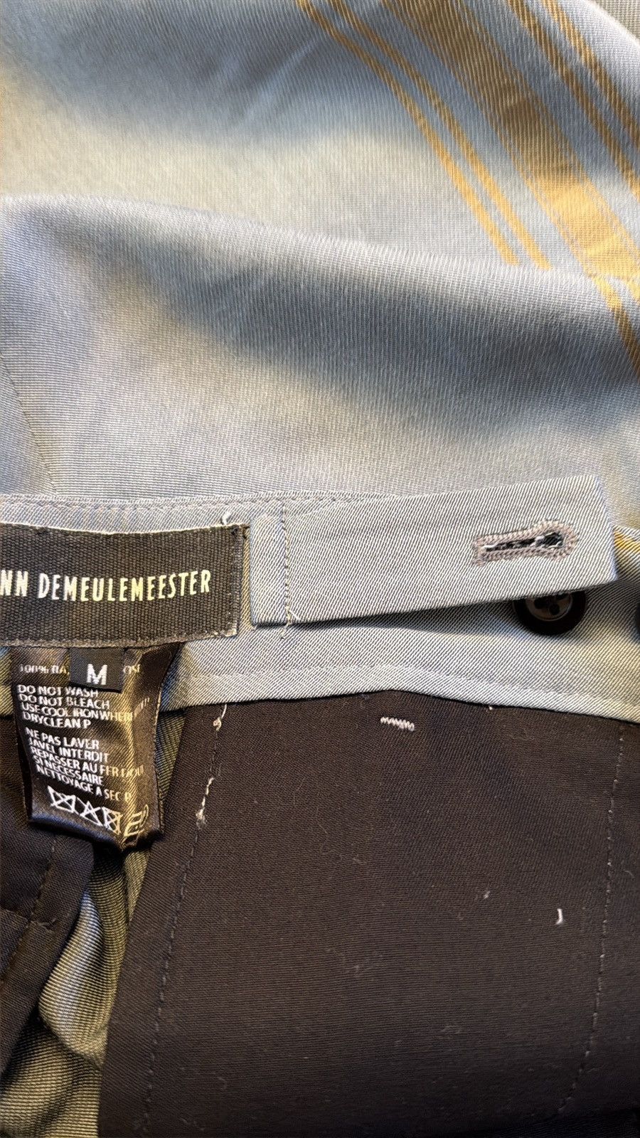 Ann Demeulemeester Ann Demeulemeester Tailored Dress Trousers Pants Size US 34 / EU 50 - 14 Thumbnail