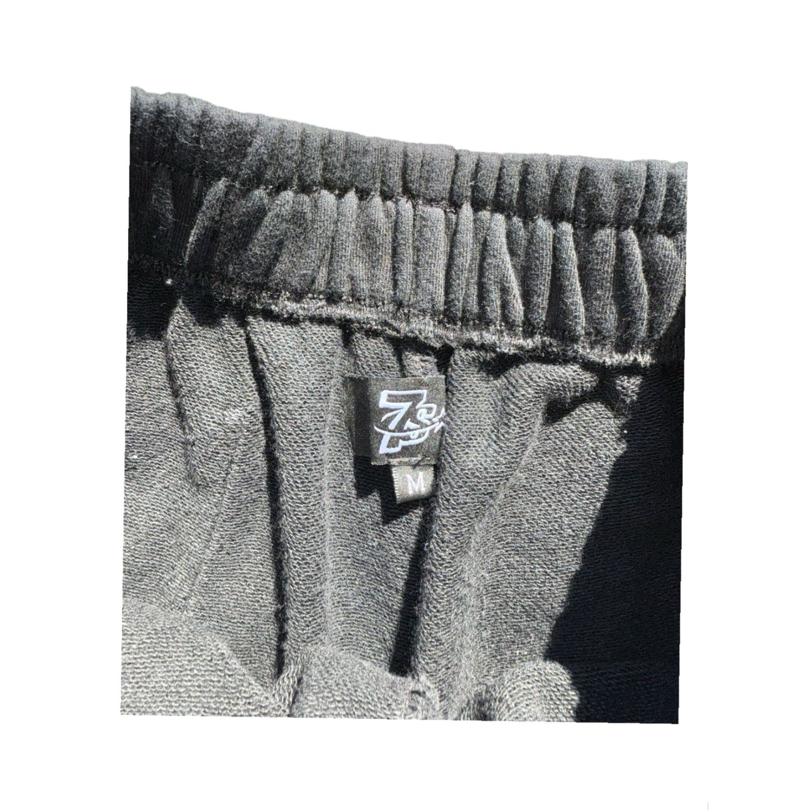 Vintage Triple Sevens x Booby Trap Shorts Black Size Medium Mens Athletic Activewear Regular M Size US 31 - 6 Thumbnail