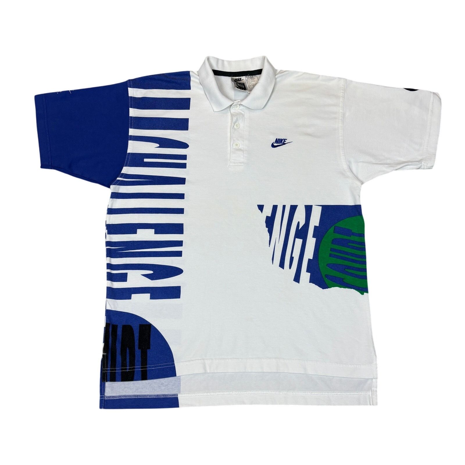 Nike × Vintage Nike John McEnroe 80s Vtg Tennis Polo Checkered