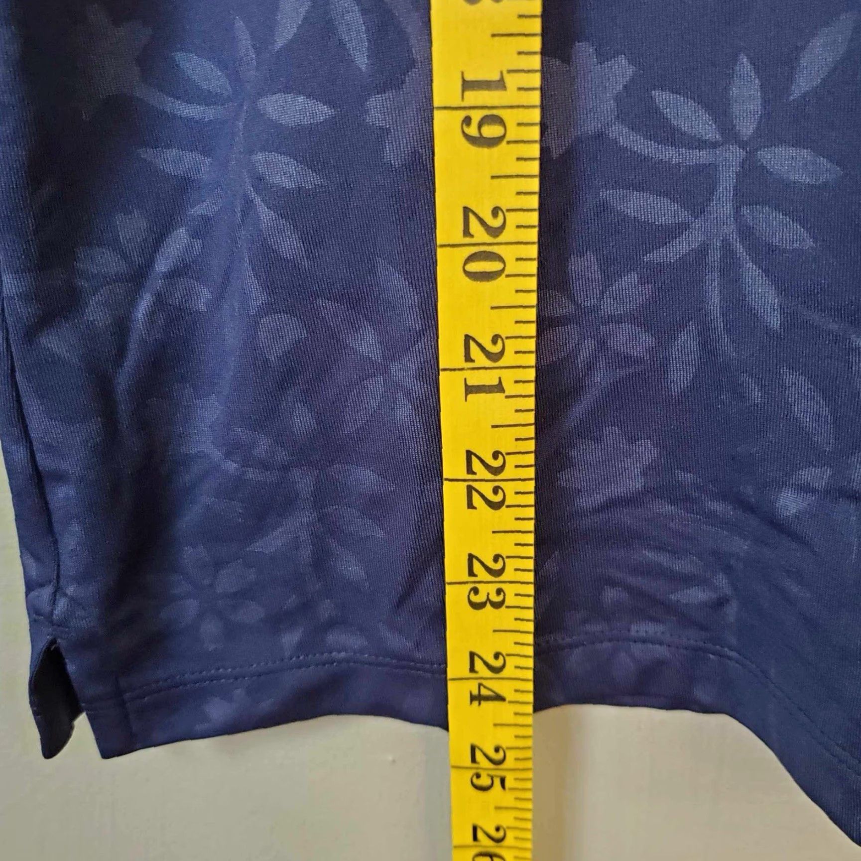 Callaway Callaway Womens Golf Shirt Polo Button Up Short Sleeve Large L Floral AOP Blue Size L / US 10 / IT 46 - 2 Thumbnail