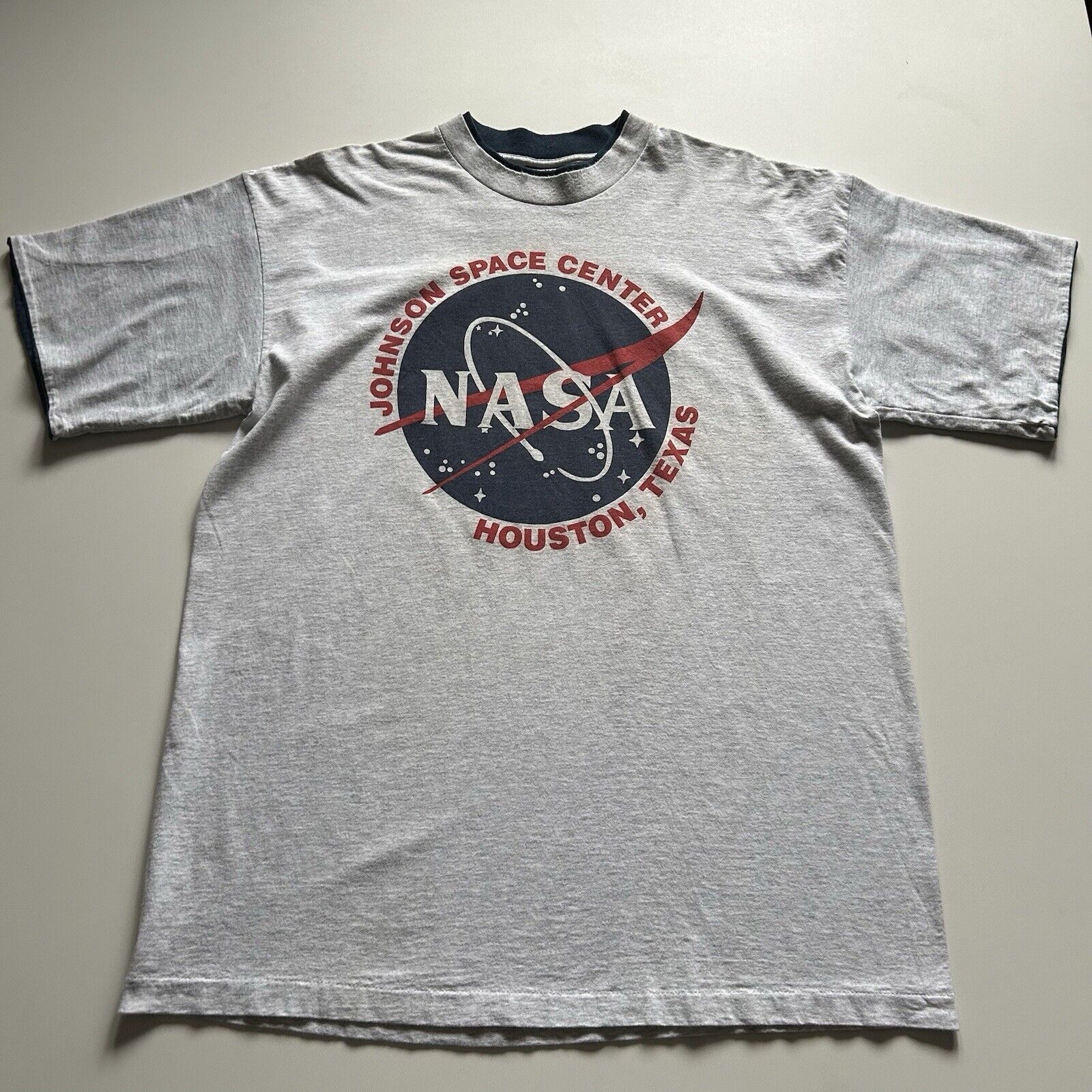 Vintage 90s NASA Space T Shirt XXL Made in USA Single Stitch