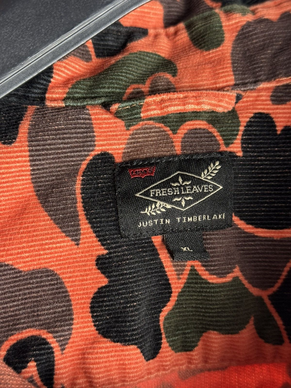 Levi's Levi’s x Justin Timberlake Camouflage Button Shirt Size US XL / EU 56 / 4 - 6 Thumbnail