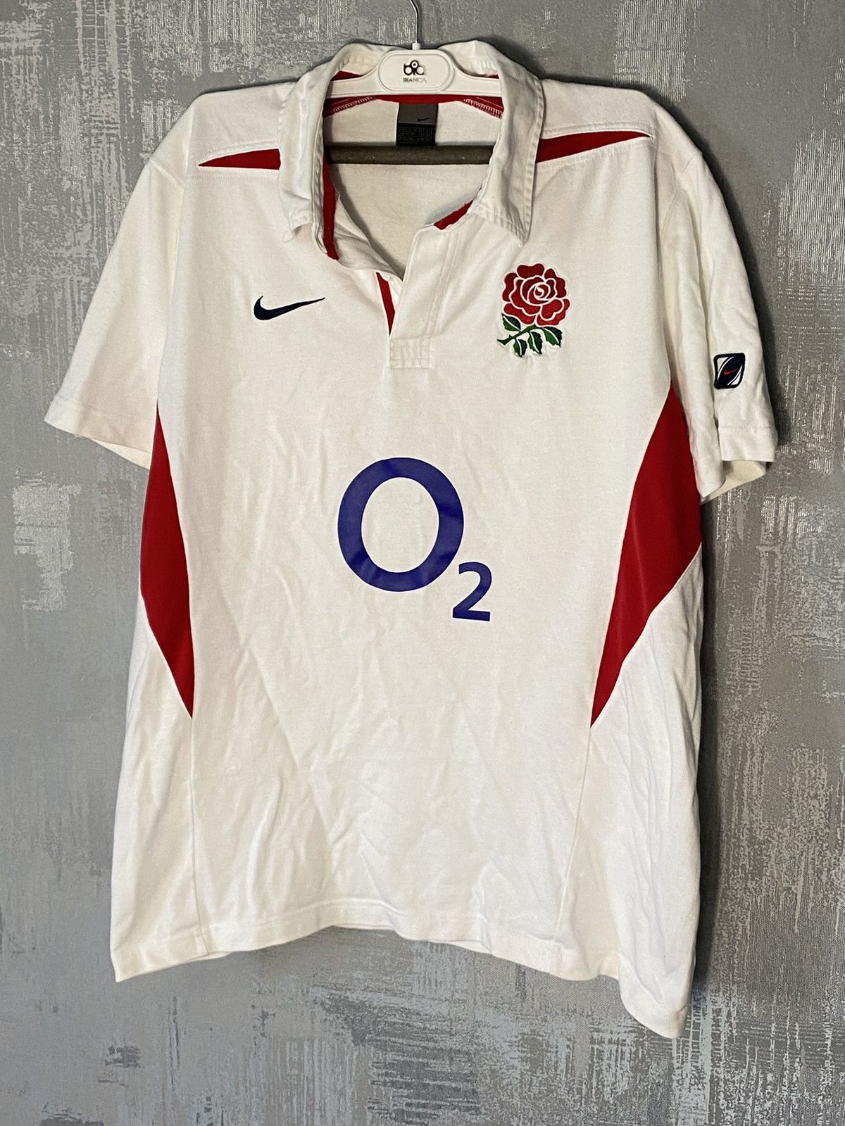 Nike × Vintage Vintage 2003 England Nike Rugby Jersey Size XL Size US XL / EU 56 / 4 - 1 Thumbnail