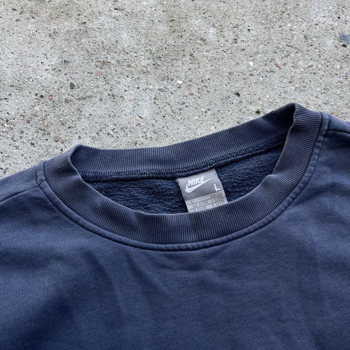 Nike × Vintage Nike washed sweatshirt crewneck vintage swoosh Size US L / EU 52-54 / 3 - 3 Thumbnail