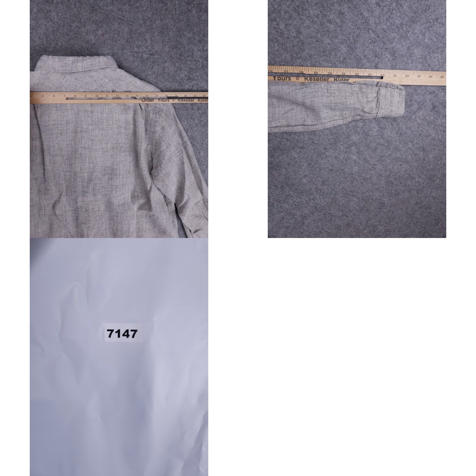 Sunny Sports VINTAGE Sunny Sports Japan American Life Shirt Men's XL Gray Button Up Linen Blend Size US XL / EU 56 / 4 - 8 Thumbnail