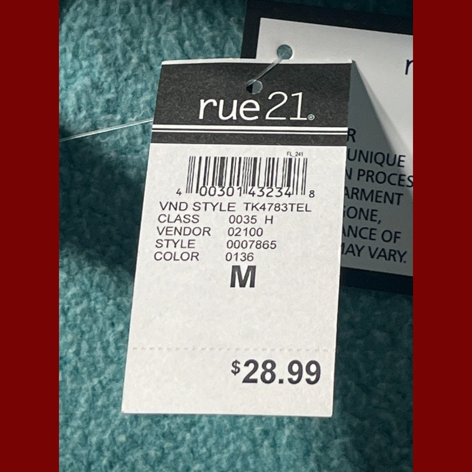 rue21 Rue 21 - Women's Long Sleeve Hooded Sweatshirt - Green - Med Size M / US 6-8 / IT 42-44 - 7 Thumbnail