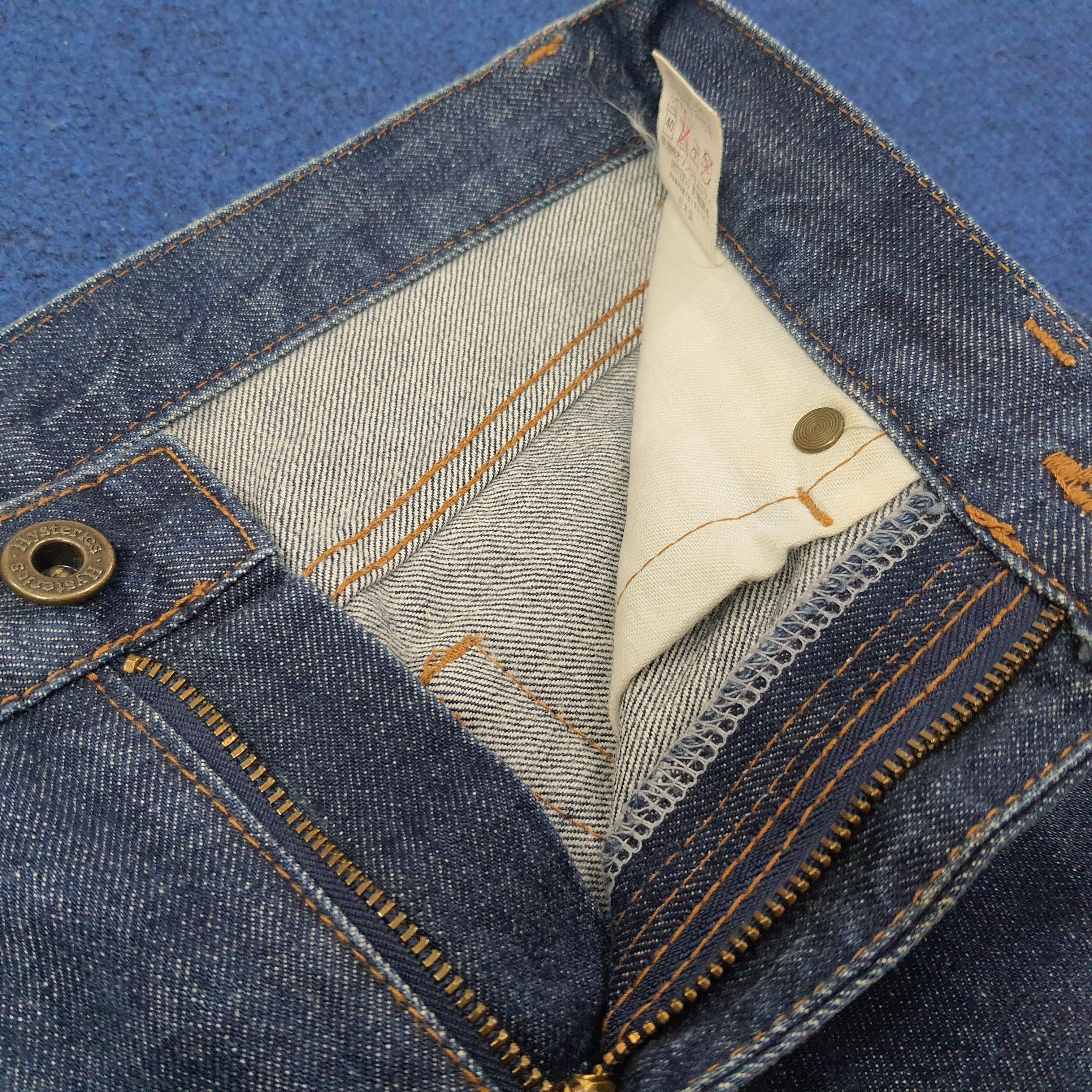 Hysteric Glamour Vintage Hysterics Japan Brand Boot Cut Jeans C265N20 Size 28" / US 6 / IT 42 - 7 Thumbnail
