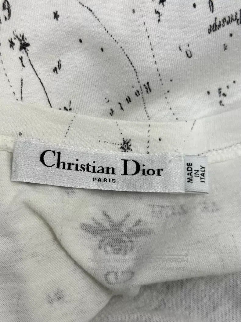 Dior Dior Black and white constellation print short-sleeved T-s Size M / US 6-8 / IT 42-44 - 4 Thumbnail