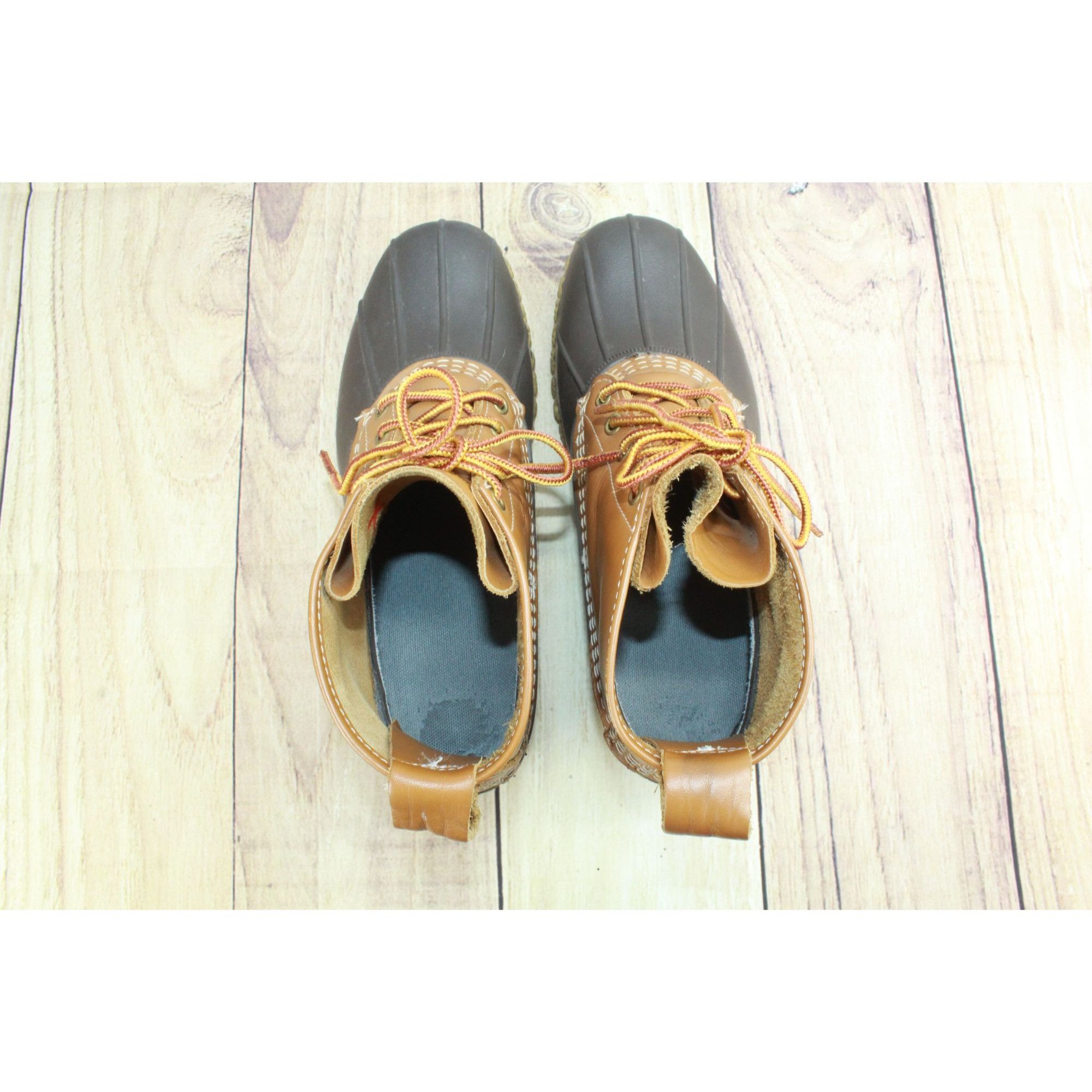 L.L. Bean LL Bean Brown Leather Duck Boots Men’s 8 / W 10 Size US 10 / EU 43 - 6 Thumbnail