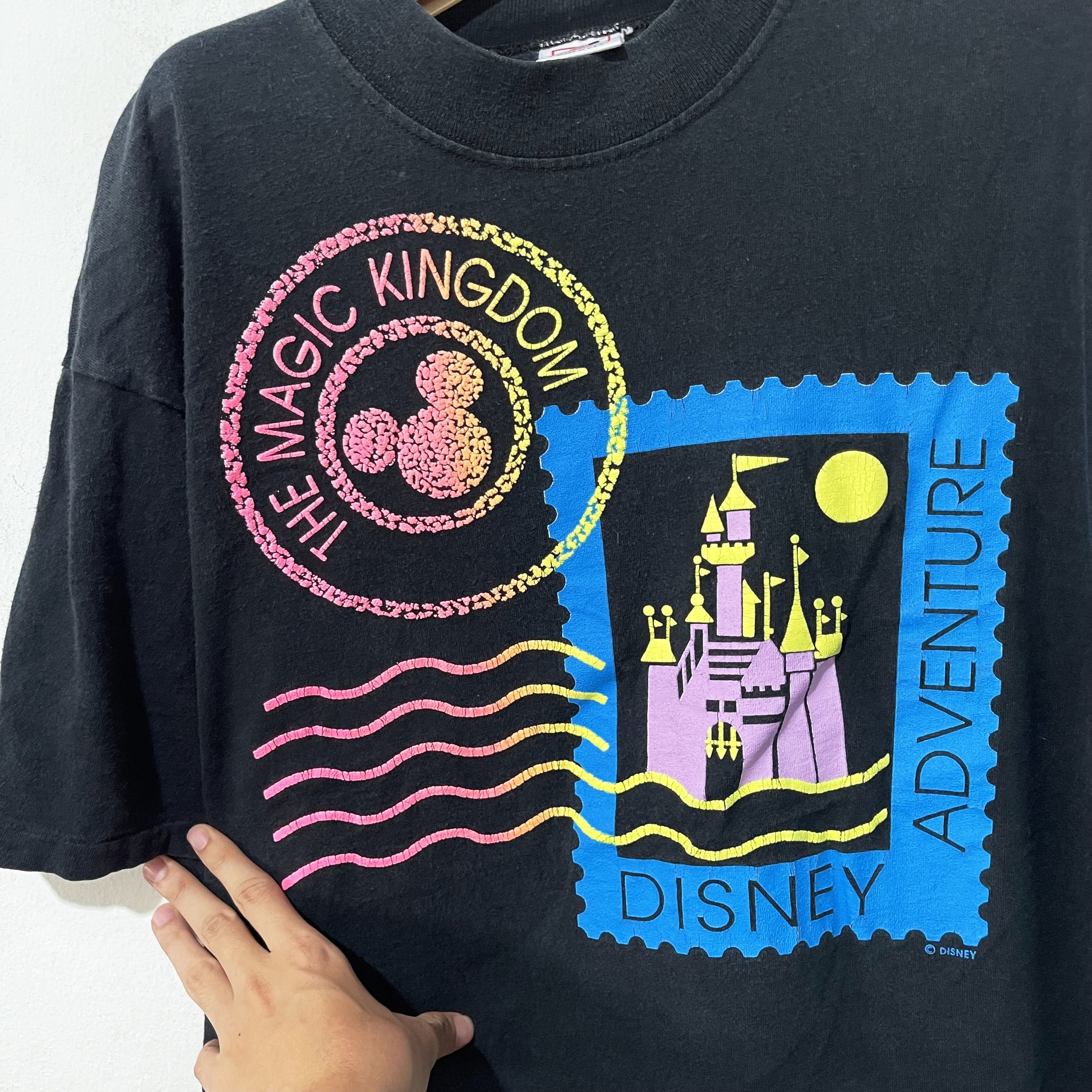Disney Vintage 90s Disney Magic Kingdom Crop Tops Size XL / US 12-14 / IT 48-50 - 2 Thumbnail