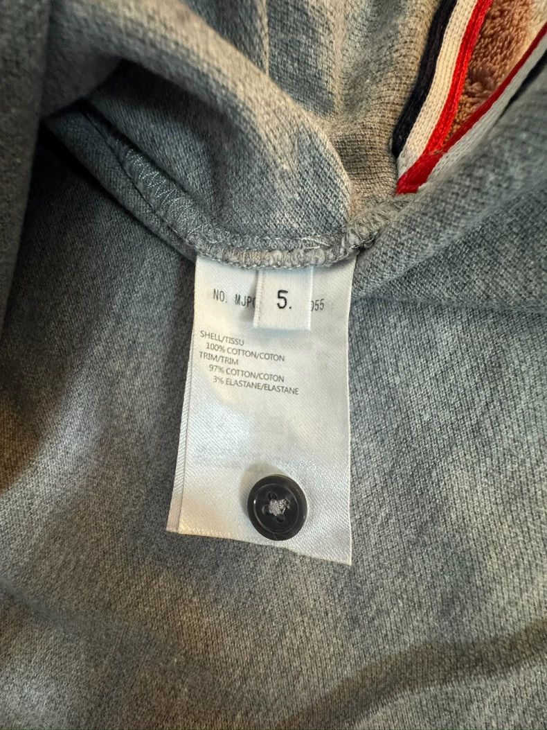 Thom Browne Thom Browne Gray short-sleeved T-shirt Size US XXL / EU 58 / 5 - 3 Thumbnail