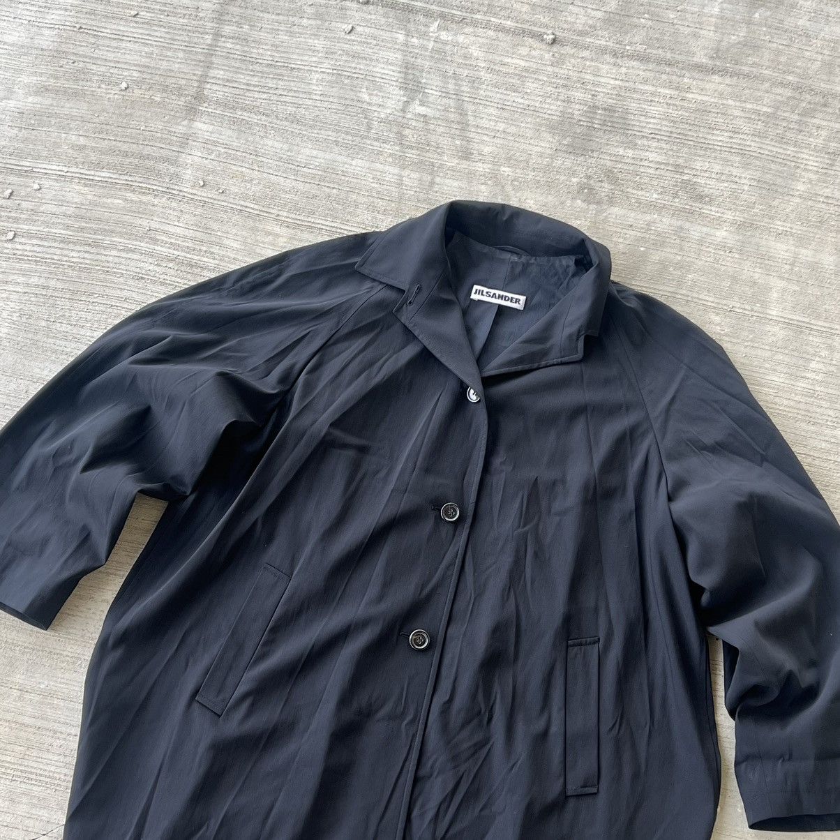Jil Sander Jil Sander Vintage Rare Black Jacket Size XS / US 0-2 / IT 36-38 - 1 Thumbnail