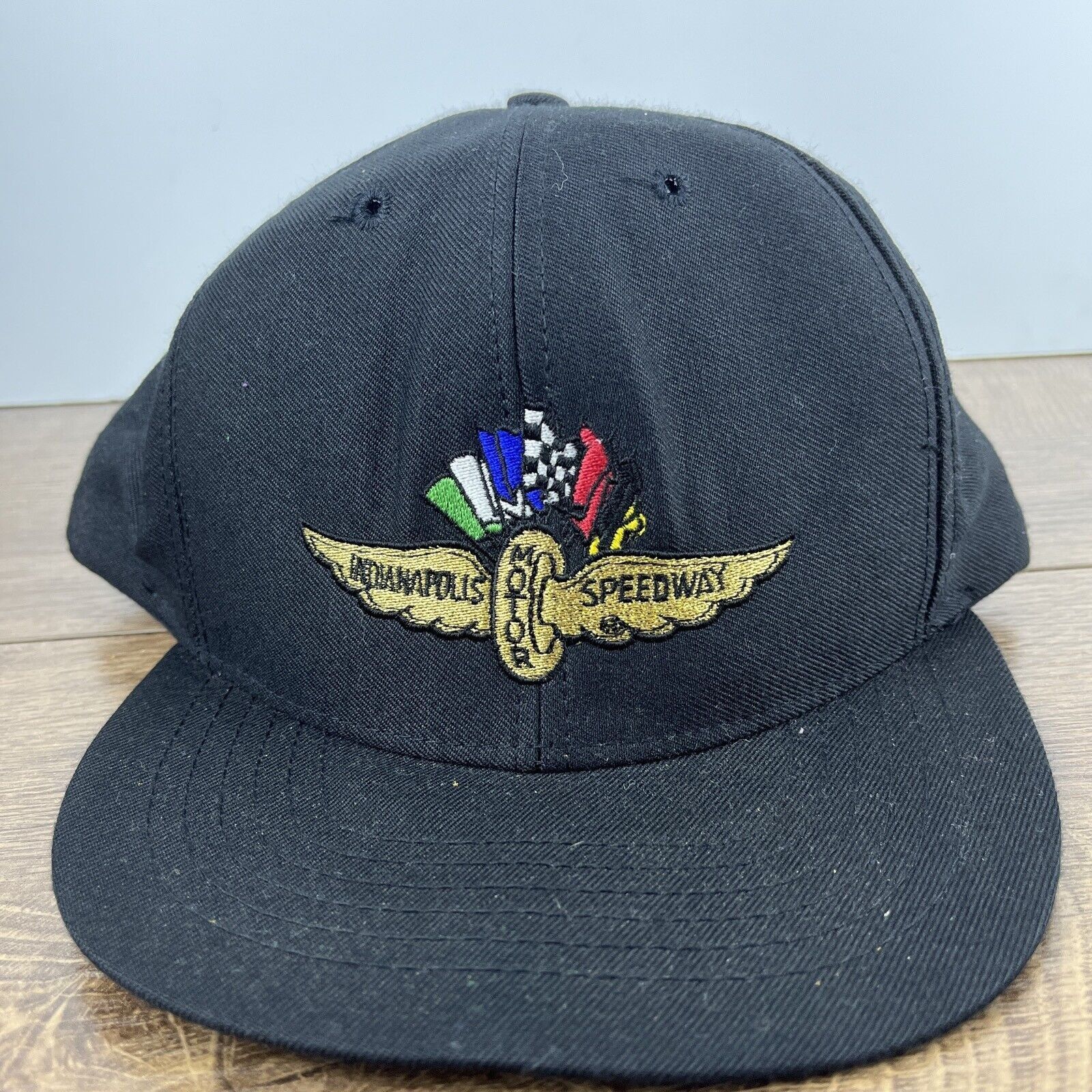 Other Indianapolis Motor Speedway Black Hat Snapback Adjustable Ad Size ONE SIZE - 4 Thumbnail