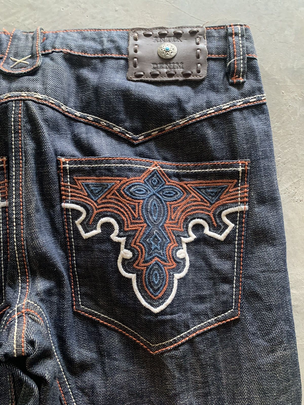 Antik Denim × Ksubi × Le Grande Bleu (L.G.B.) y2k antik denim western style cowboy with dope stitching Size US 36 / EU 52 - 17 Thumbnail