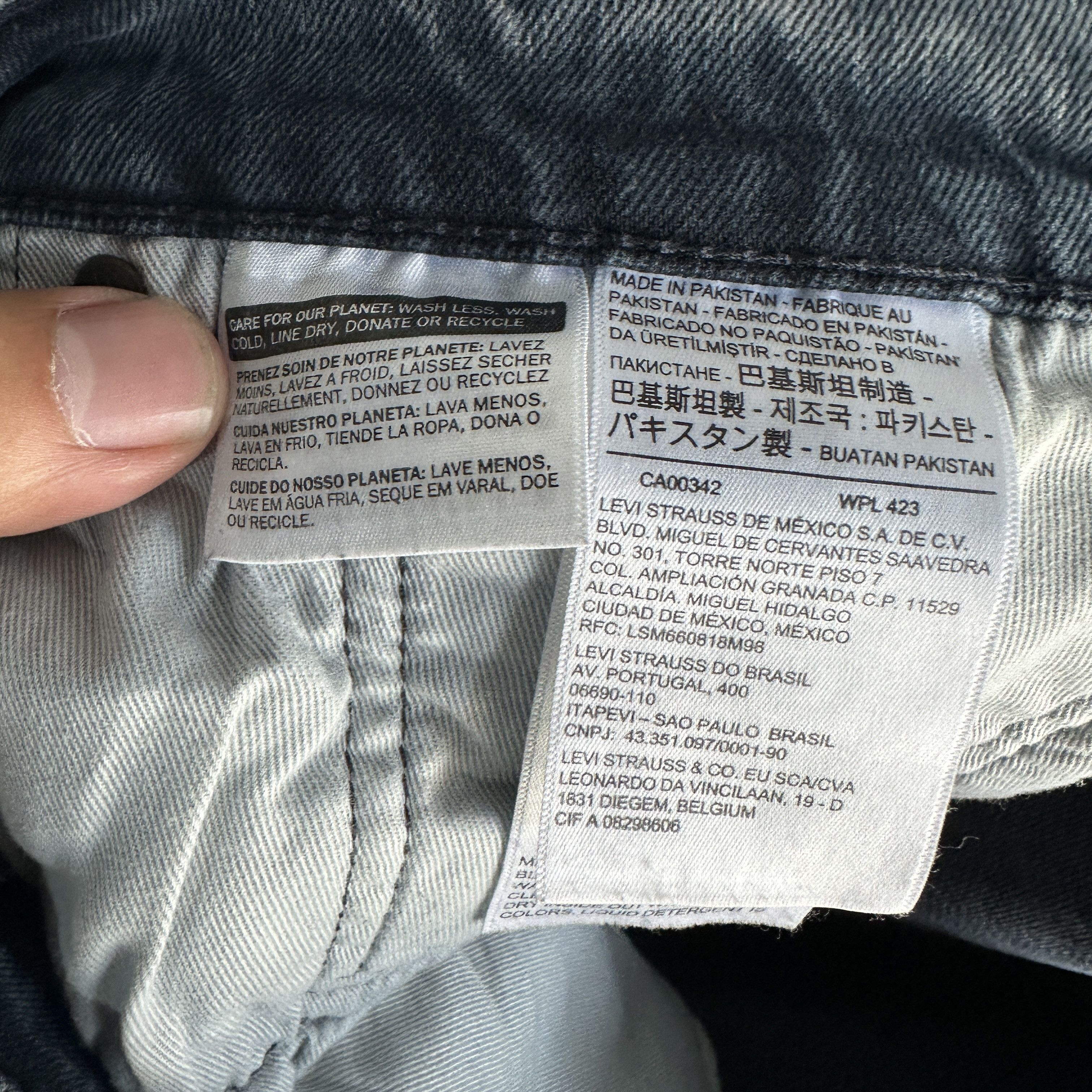 Levi's Levi's 502 Premium Jeans Taper Fit Stretch Denim Big E Size US 34 / EU 50 - 11 Thumbnail