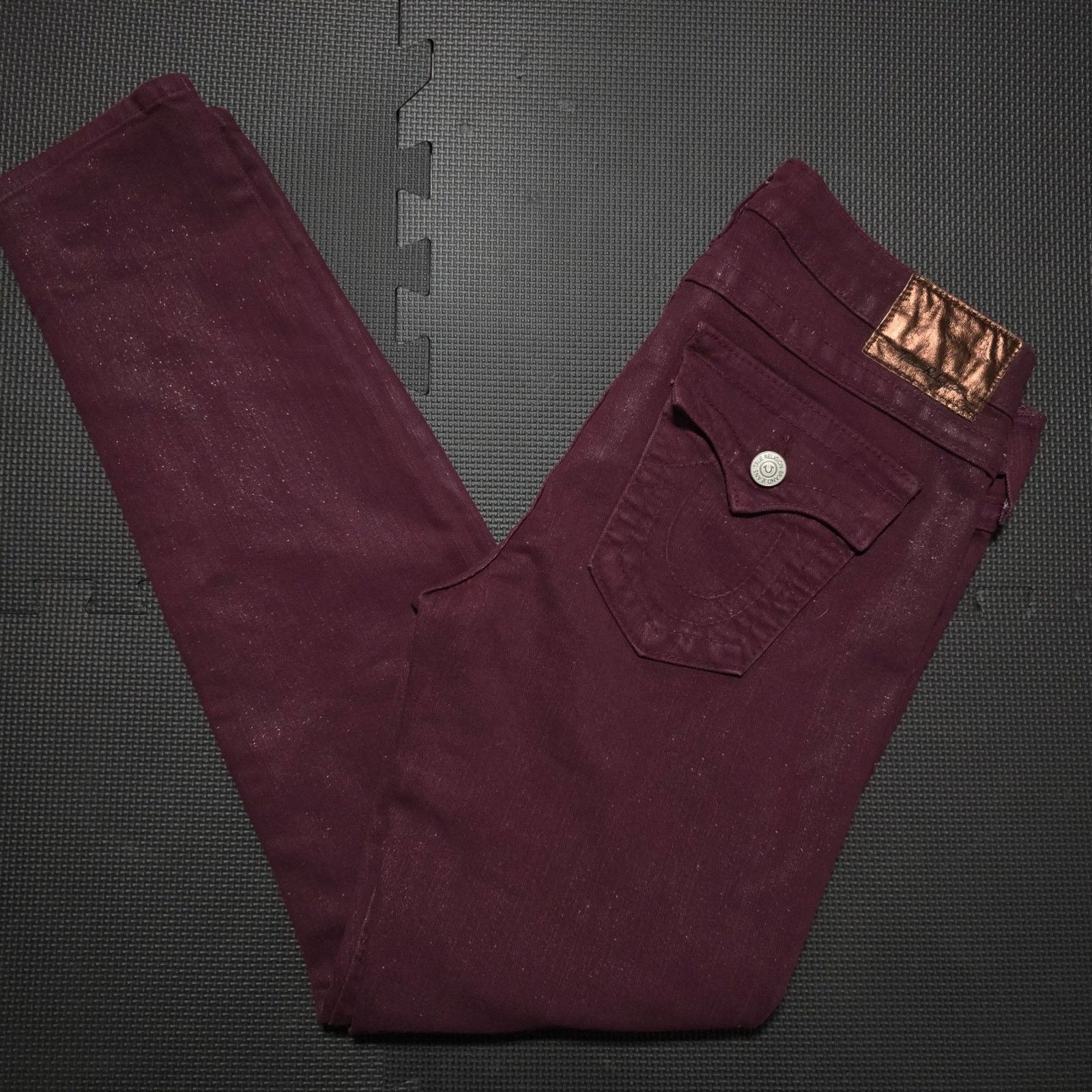 True Religion Vintage 2000s True Religion Glitter Jeans Size 31" - 1 Thumbnail