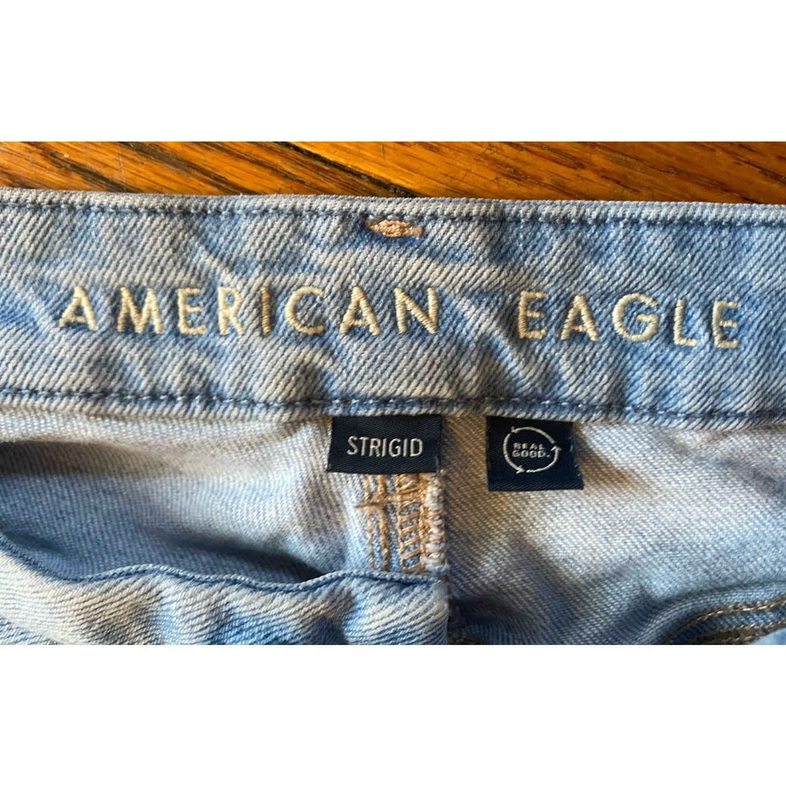 American Eagle Outfitters American Eagle Stretch Distressed Jeans Women’s 6 Size 28" / US 6 / IT 42 - 2 Thumbnail