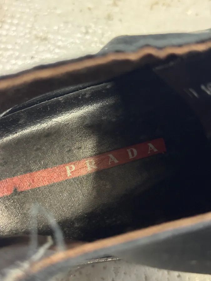 Prada FW1999 Prada Black Leather Vibram Boots Size US 9.5 / EU 42-43 - 8 Thumbnail
