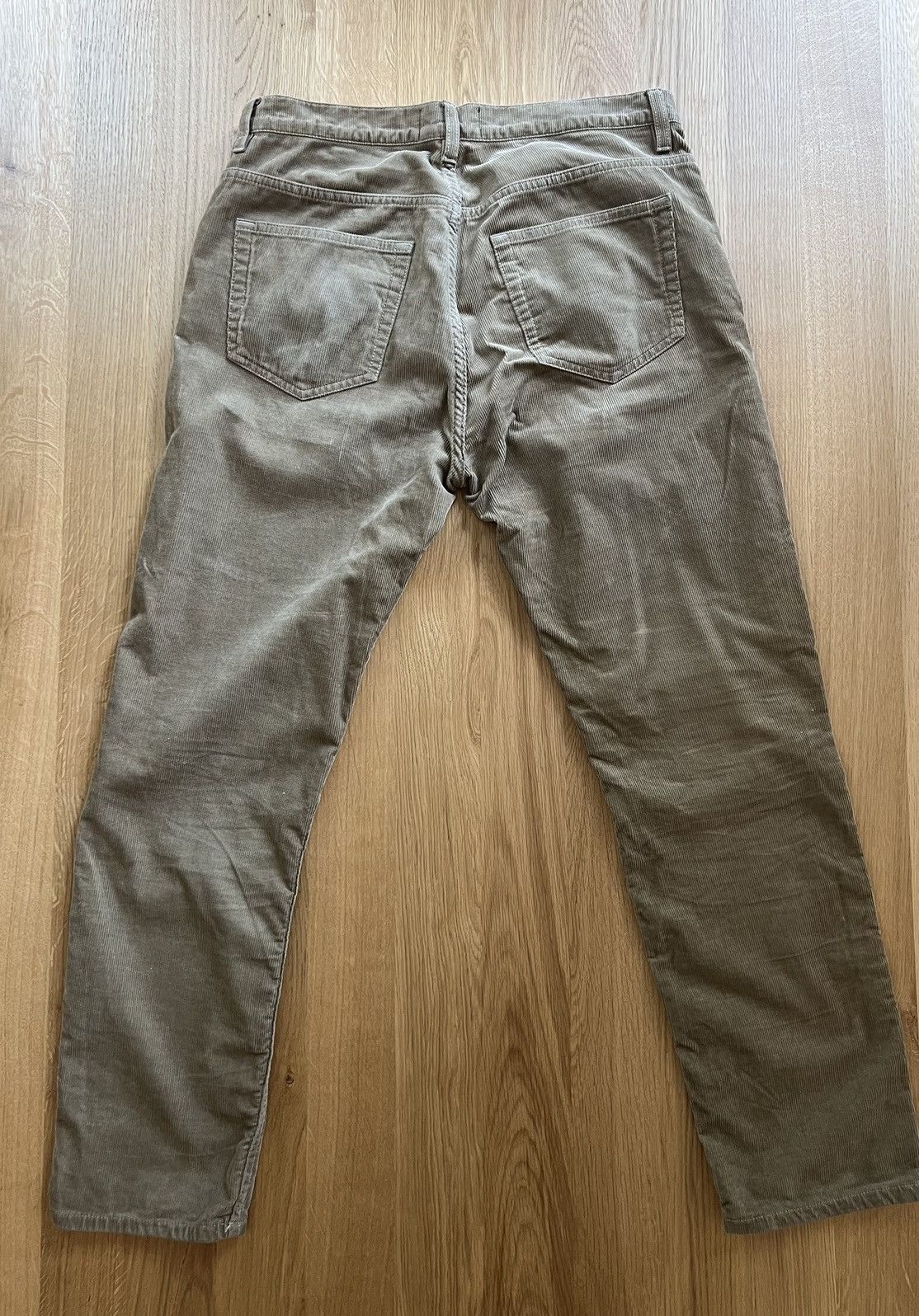 Acne Studios Acne Studios Khaki Corduroy Size US 30 / EU 46 - 4 Thumbnail
