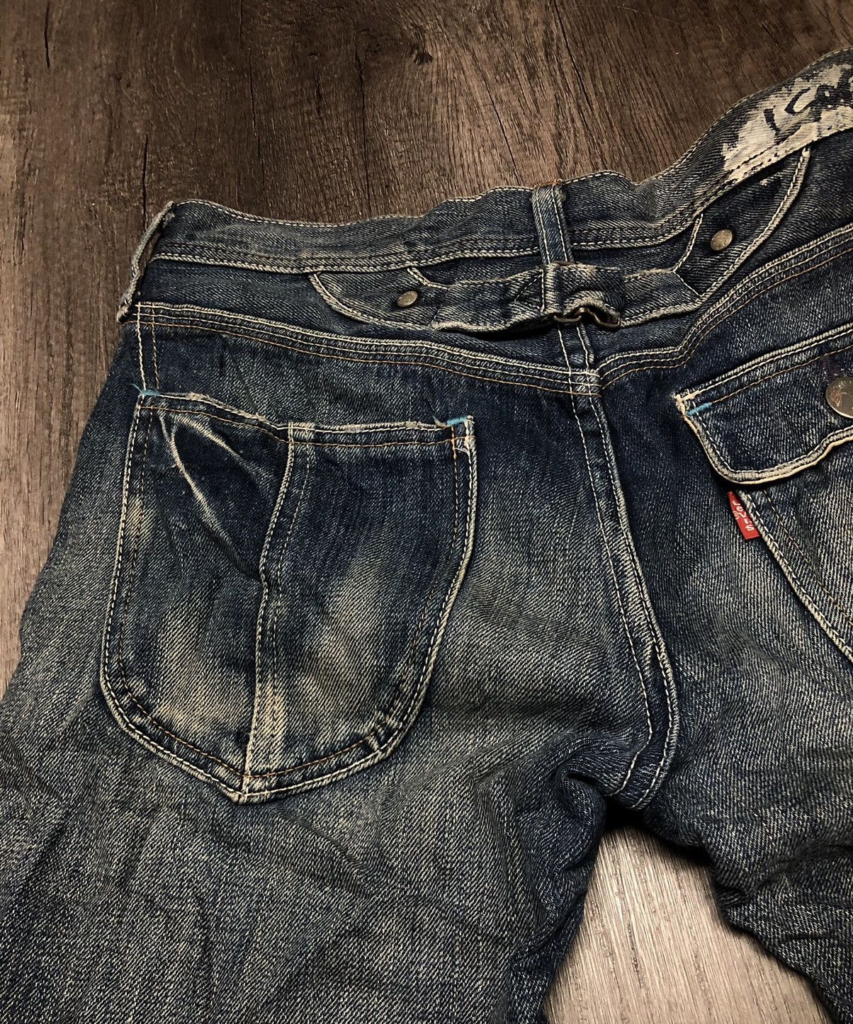 Levi's Vintage Clothing Vintage Levi's Strauss & Co Half Selvedge Jeans (Unisex) Size US 29 - 20 Thumbnail