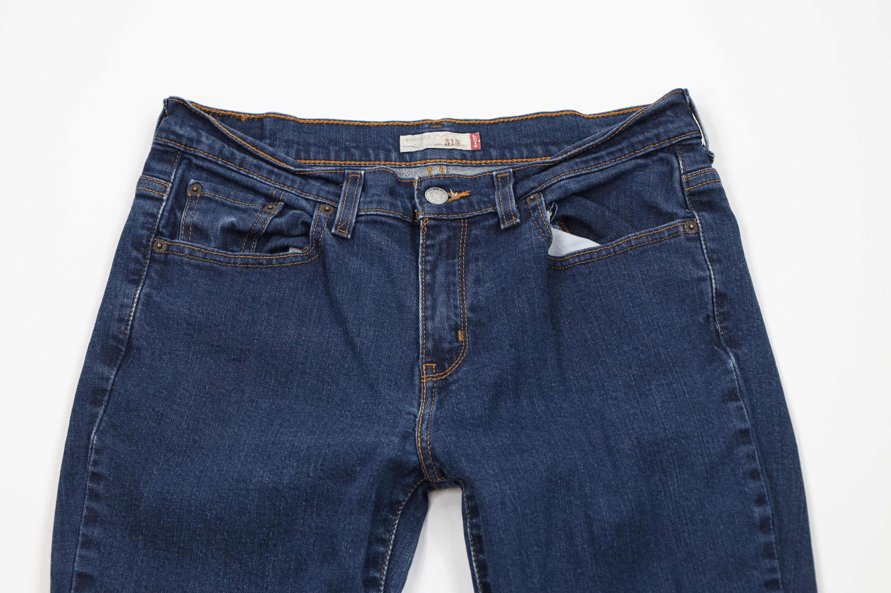 Levi's Vintage Y2K 2002 Levis 515 Flared Wide Leg Bootcut Jeans Size 30" / US 8 / IT 44 - 2 Thumbnail